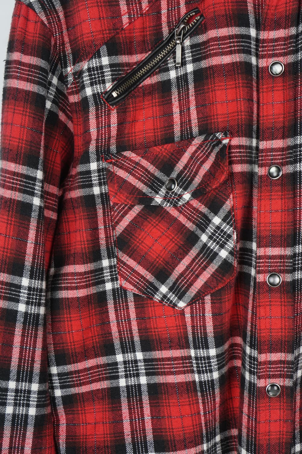  VON DUTCH plaid check western shirt 상품이미지3