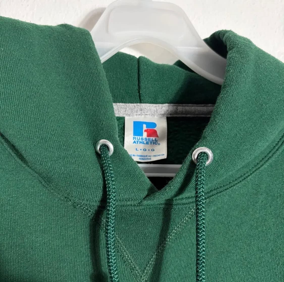 90s Russell Athletic 녹색 후드티(L) 상품이미지5