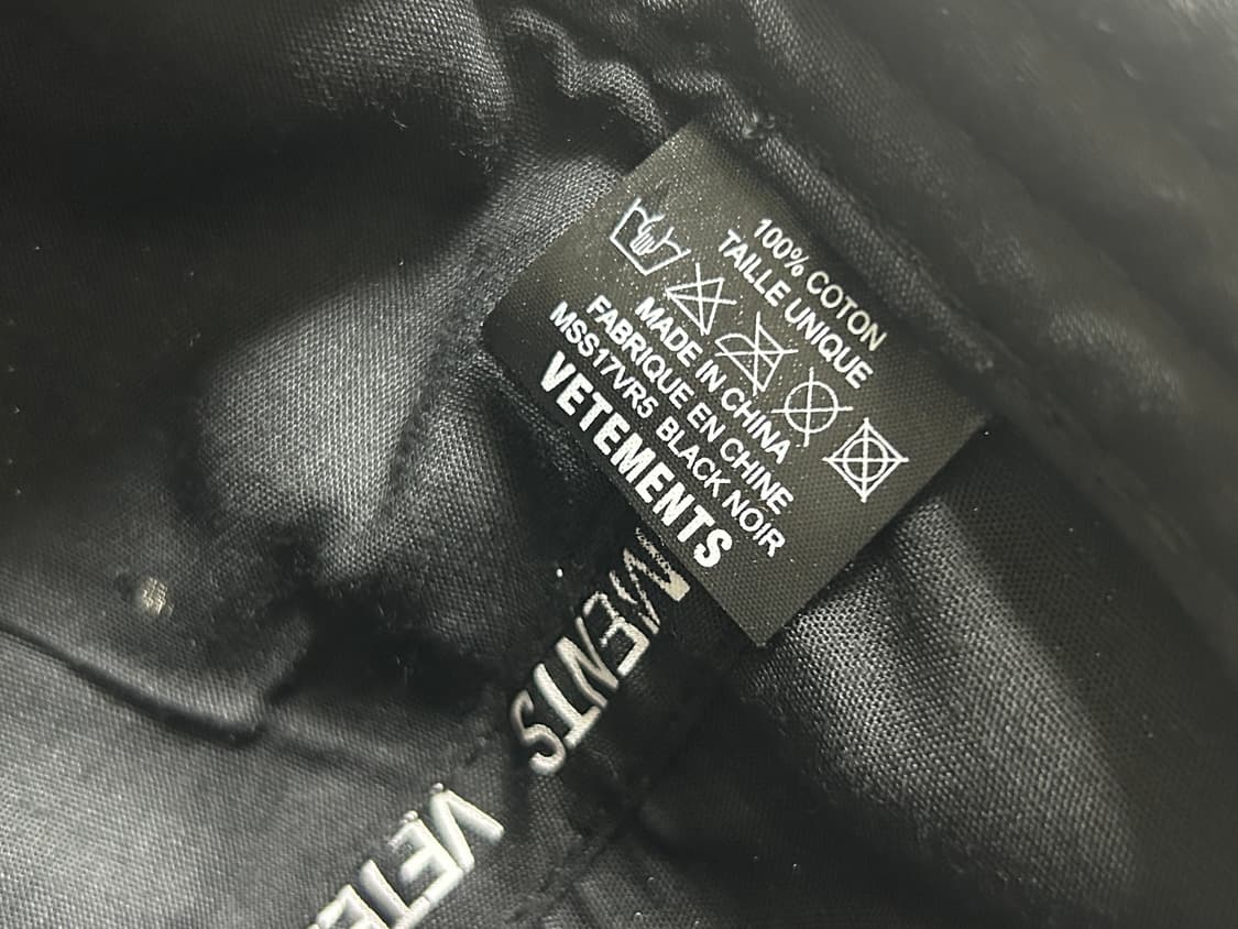 VETEMENTS 베트멍 시큐리티 볼캡 모자 상품이미지8