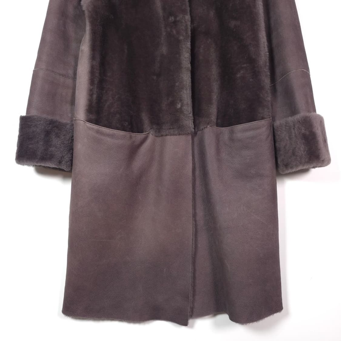 로보 스페인 라도마 프리미엄 토스카나 리얼 양가죽 무스탕 55 상품이미지4