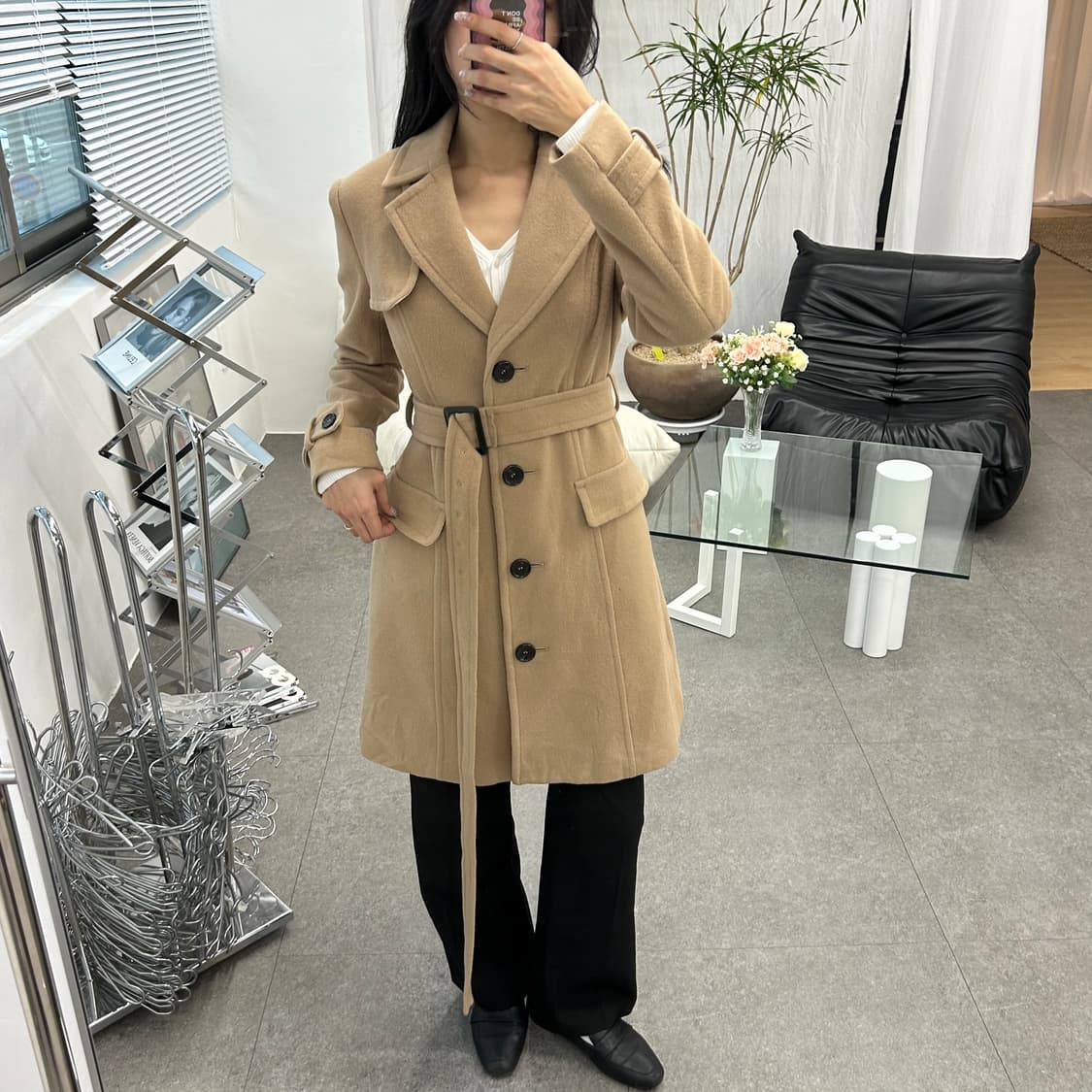 MICHEL KLEIN 베이지 코트 상품이미지2