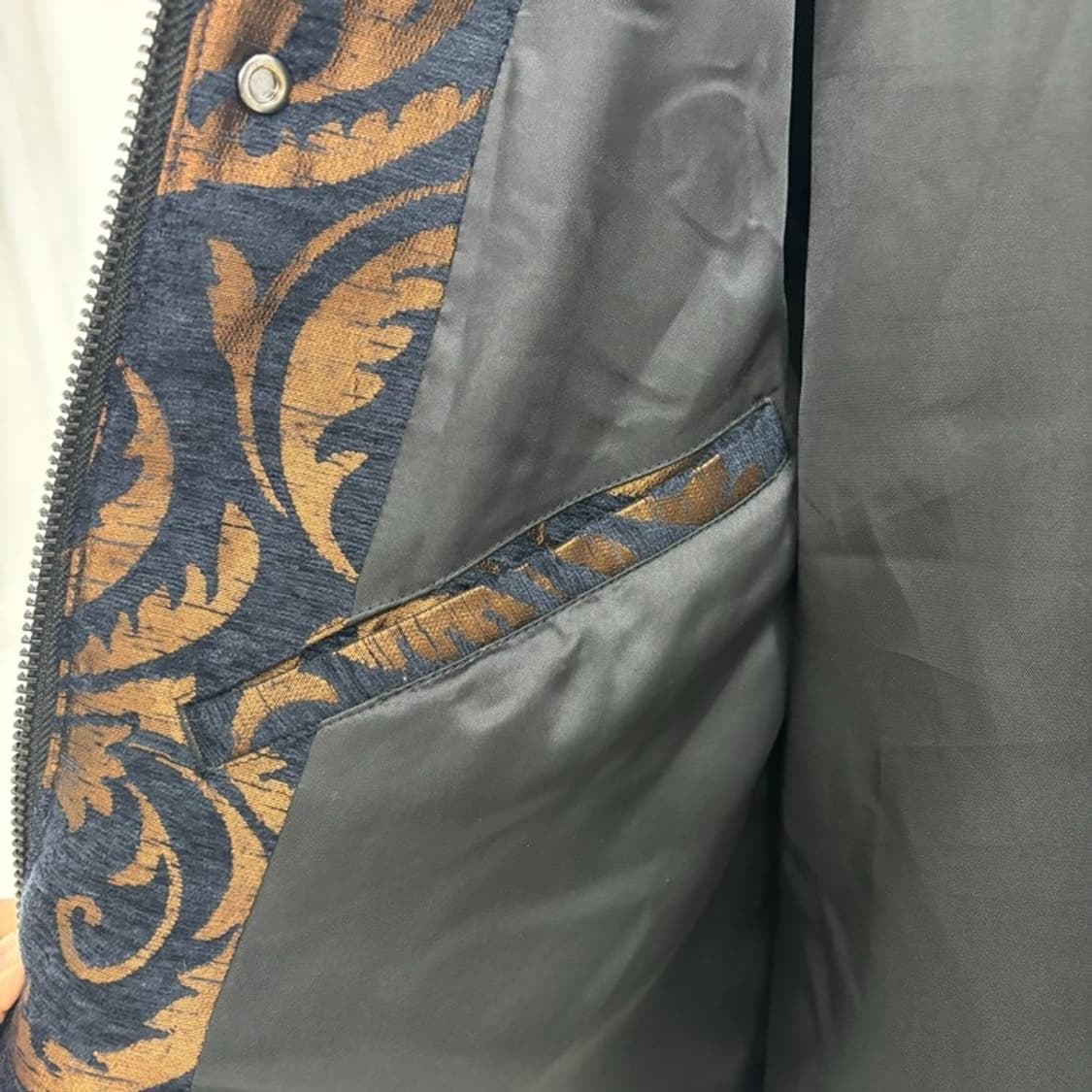 사스콰치패브릭스  자카드 패턴 플라이트 봄버 상품이미지7