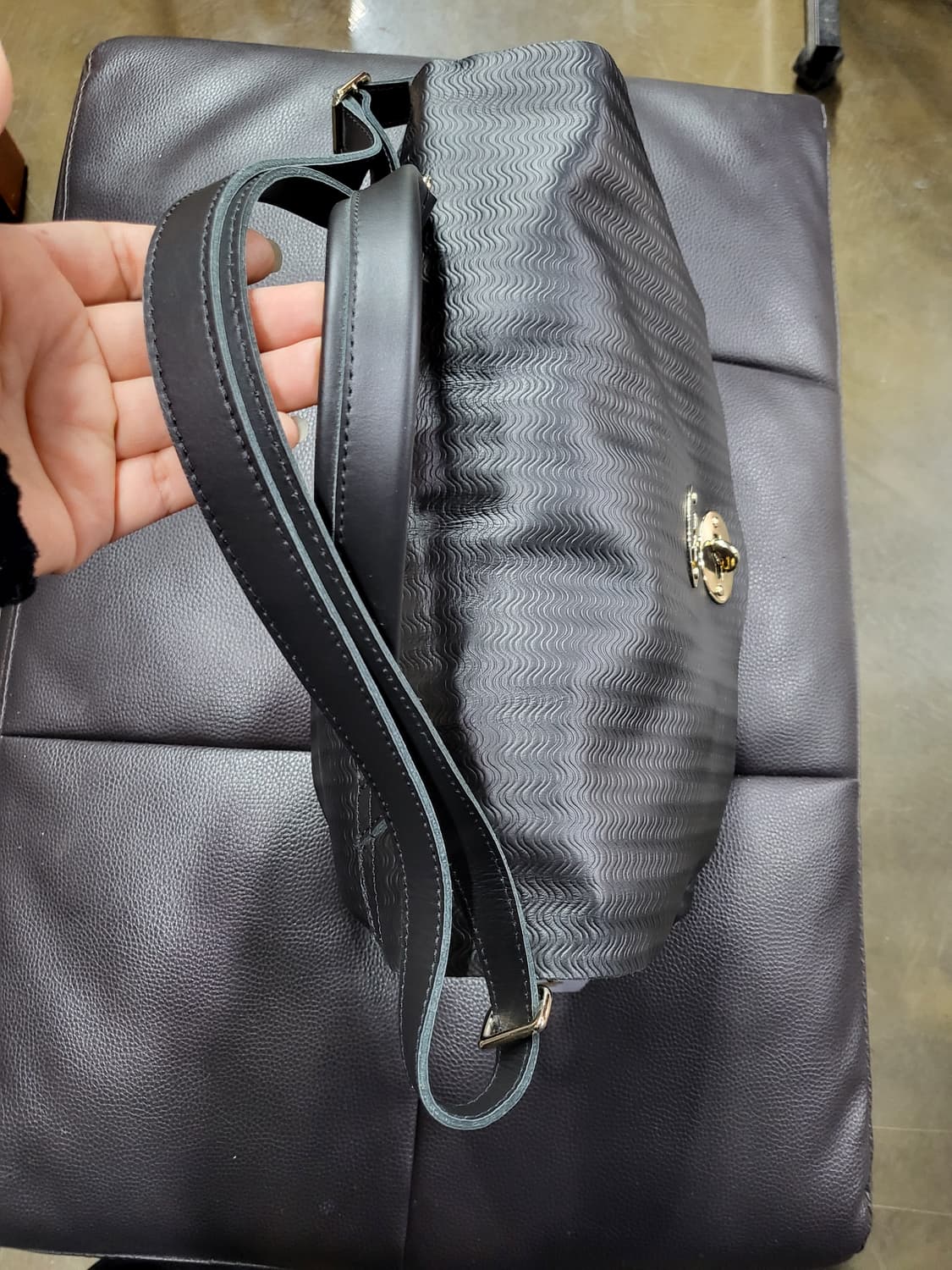 자넬라토 포스티나 가죽 토트&크로스백(새상품) 상품이미지4