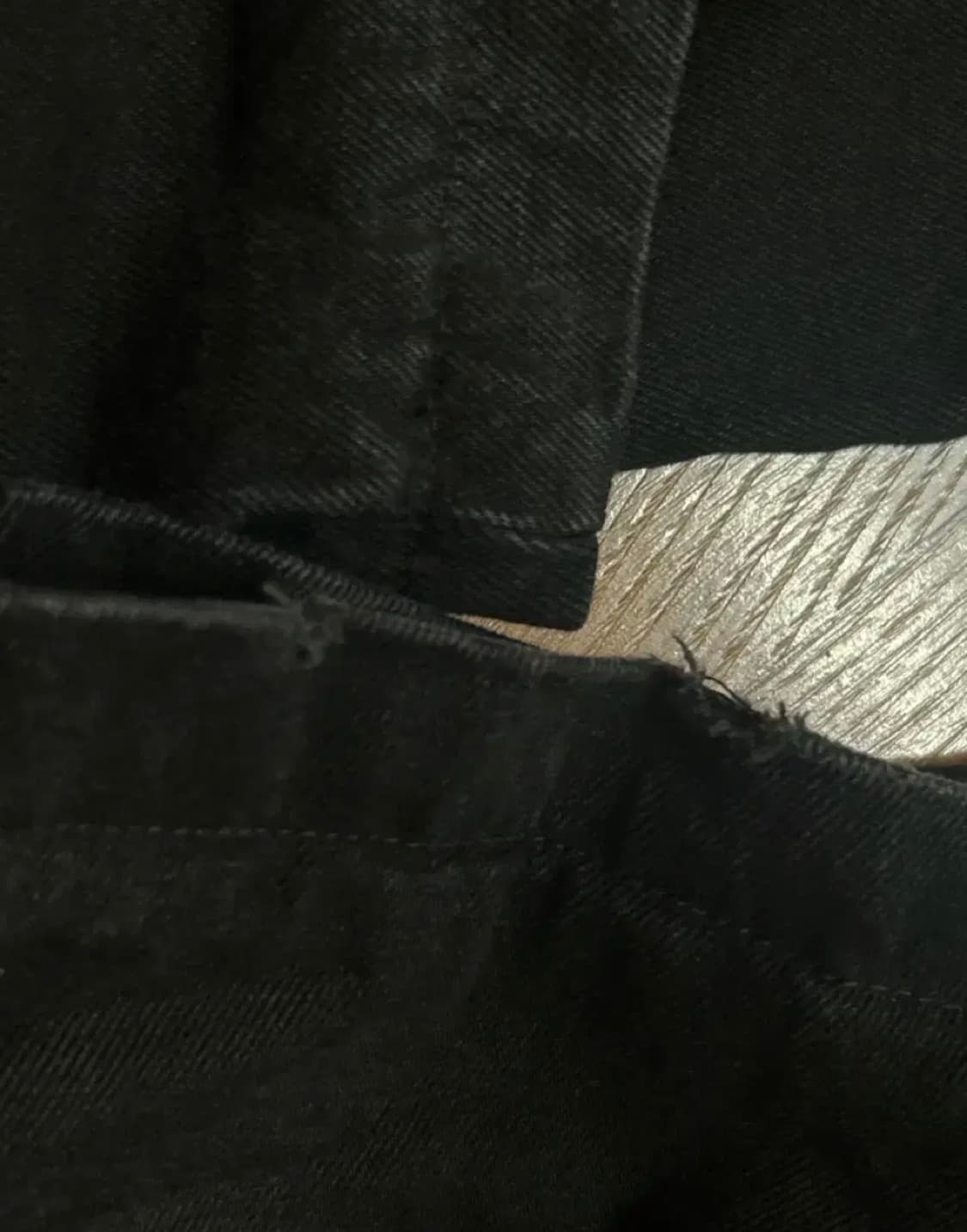 산산기어 코튼 웨이브 팬츠 블랙 상품이미지3