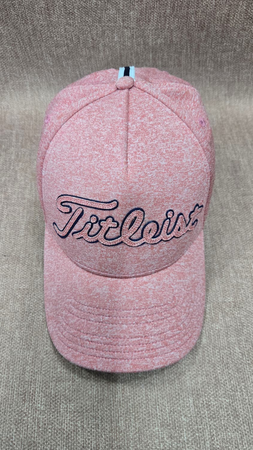 타이틀리스트 M/L - 남성 골프 햇 핑크 코랄 핏  상품이미지1