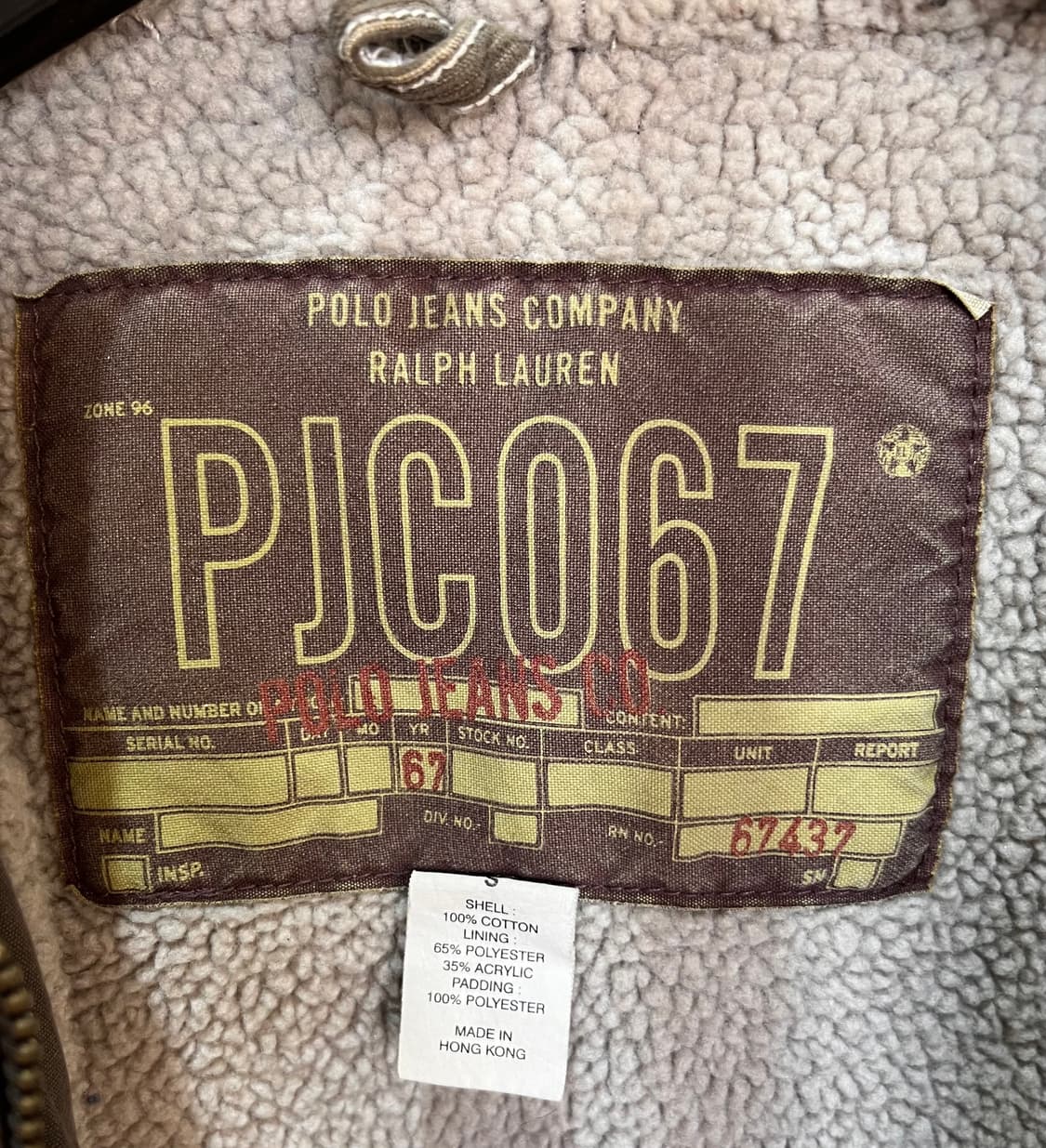 폴로진 코듀로이 후드 집업 S 상품이미지5