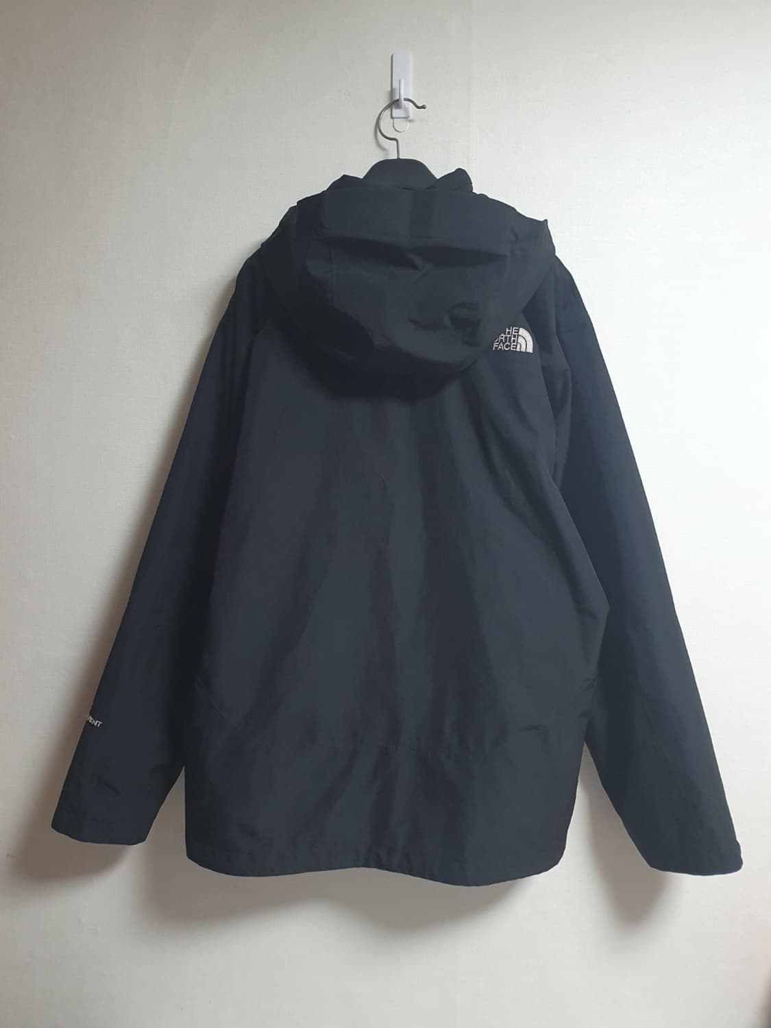 노스페이스 하이벤트 HyVent 후드 바람막이 자켓 블랙 105 상품이미지4