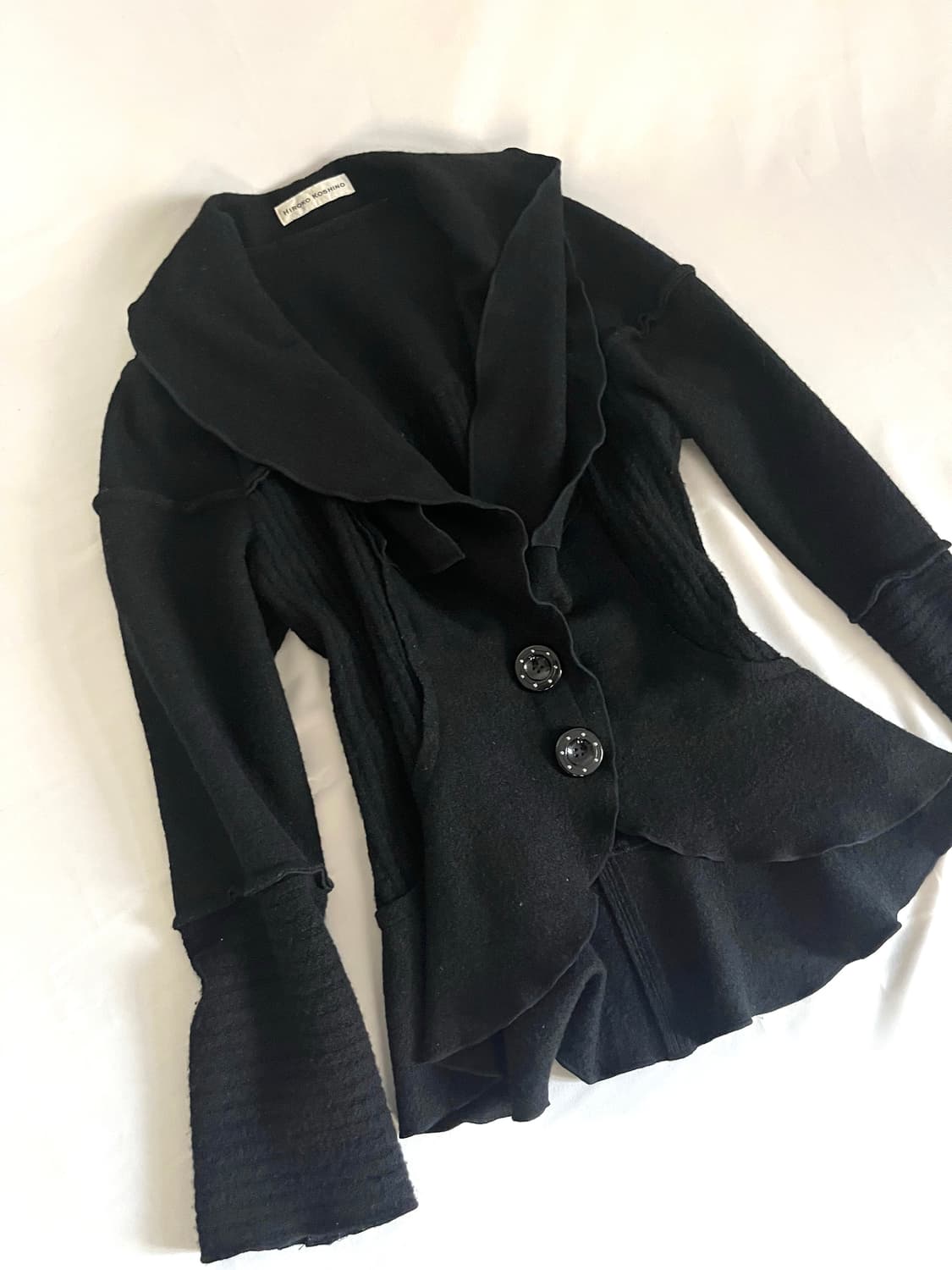 Hiroko koshino asymmetry coat 상품이미지7