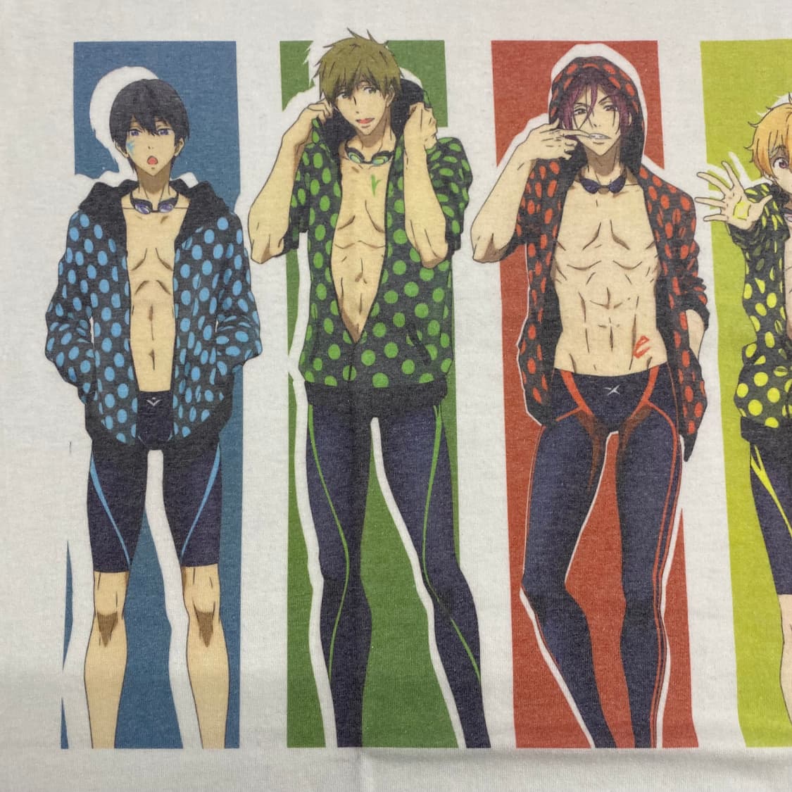 프리 Free! 오피셜 애니메이션 티셔츠 상품이미지4