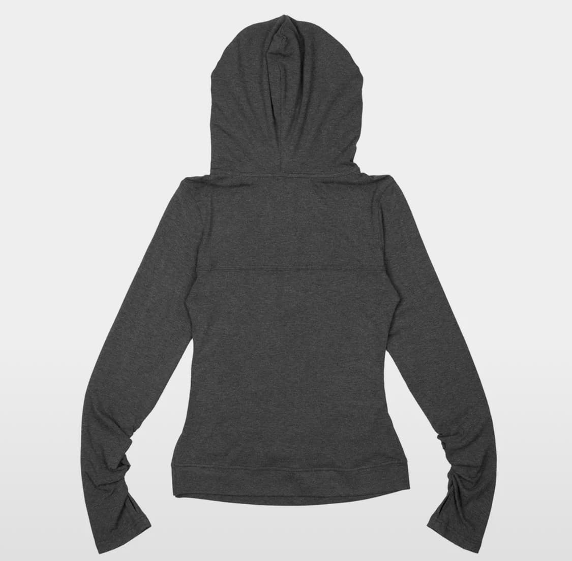 러프넥 헨리 후드 티셔츠 s gray 상품이미지2