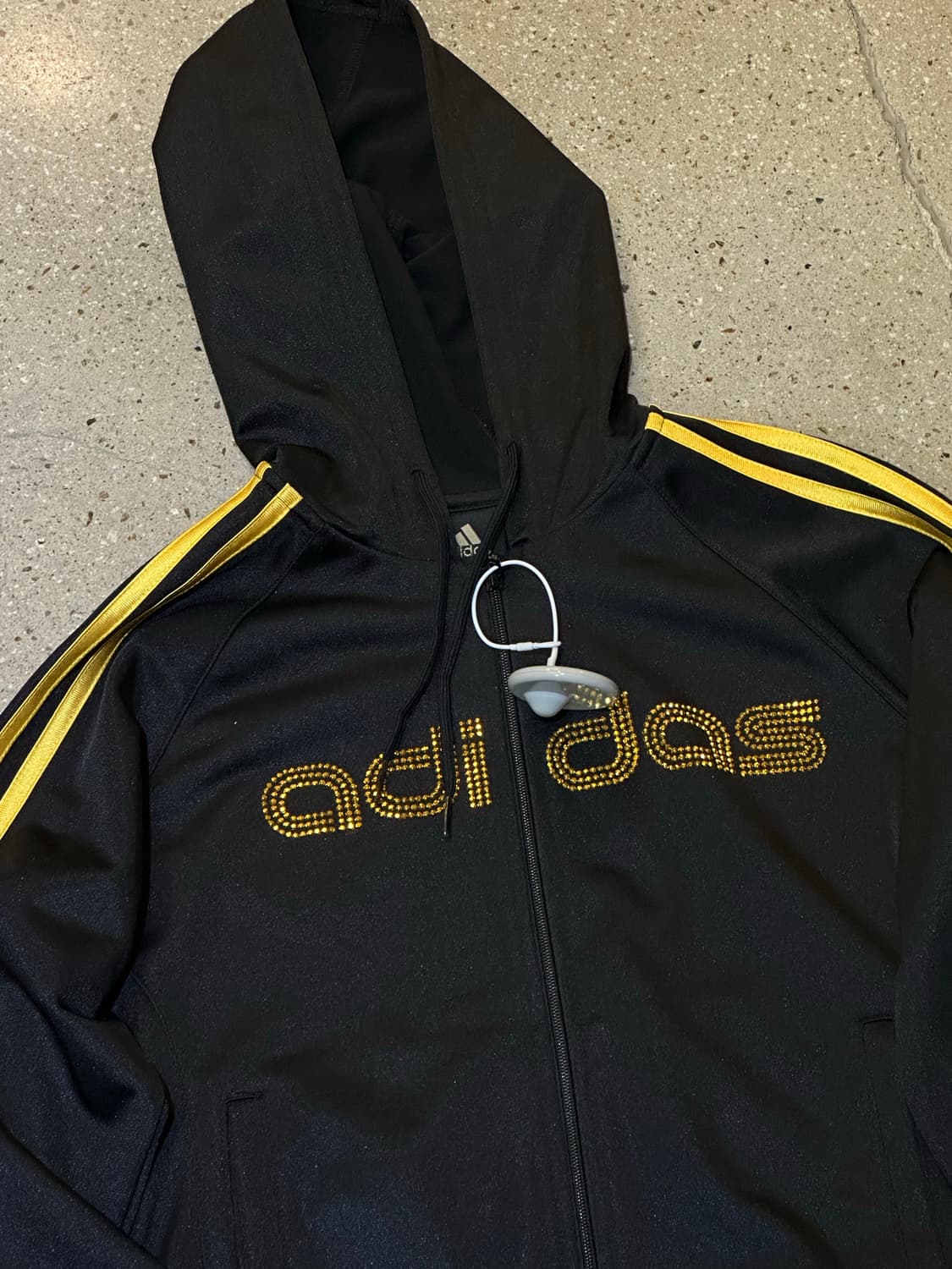 ADIDAS 아디다스 옐로우큐빅 후드집업 상품이미지1