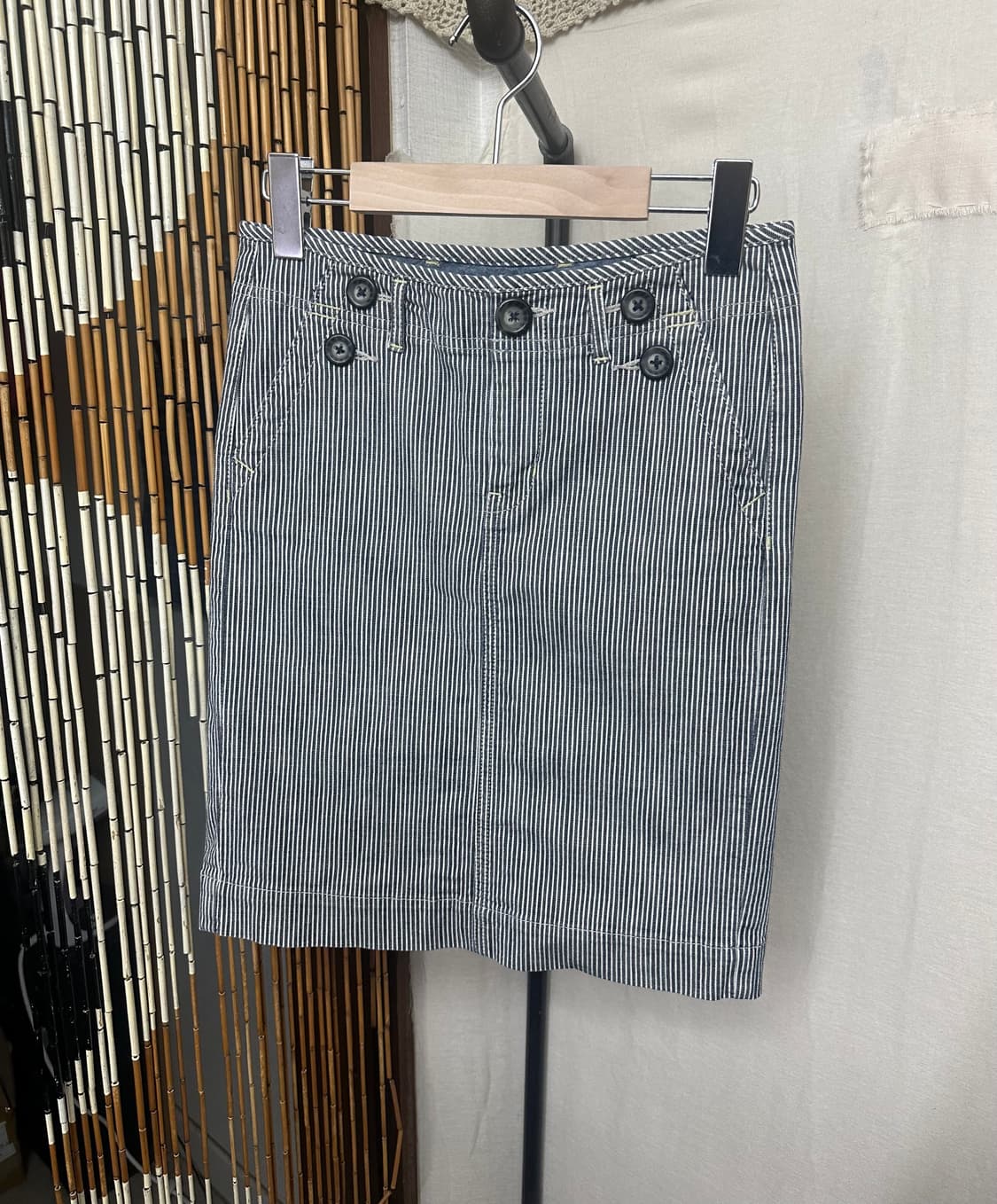 button point cotton skirt 상품이미지1
