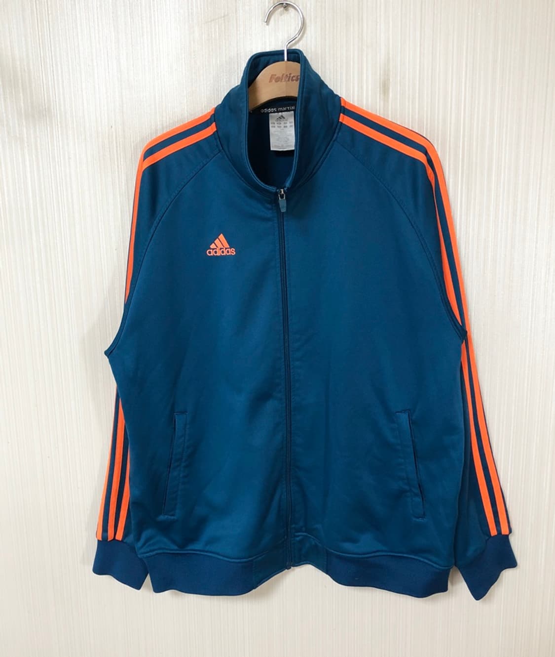 아디다스 인천체육고등학교 태권도 트레이닝자켓/플리스집업 XXL 상품이미지2
