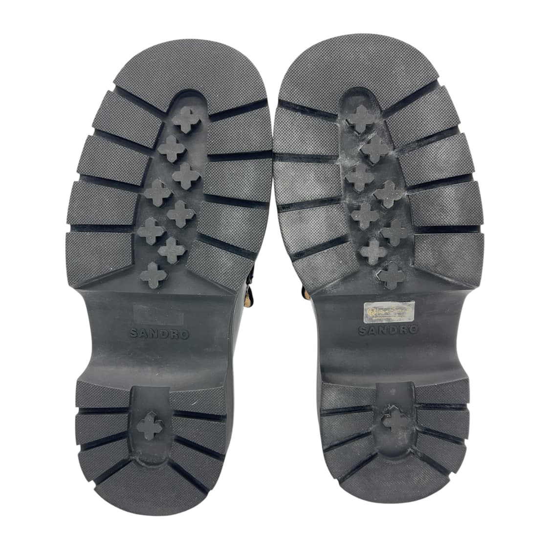 275 산드로 스퀘어 로퍼 레더 블랙 (EU43) 상품이미지6