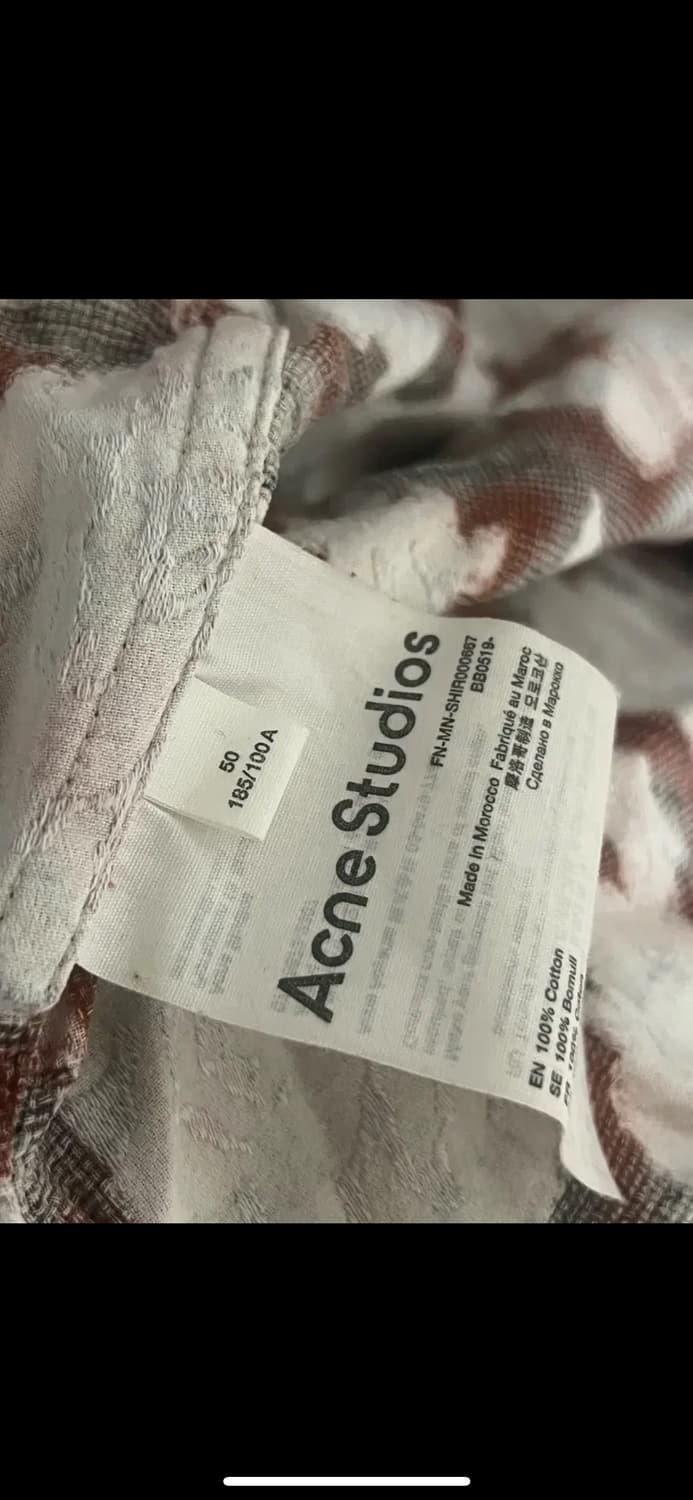 Acne studios 아크네 스튜디오 도트 포인트 반팔 상품이미지5