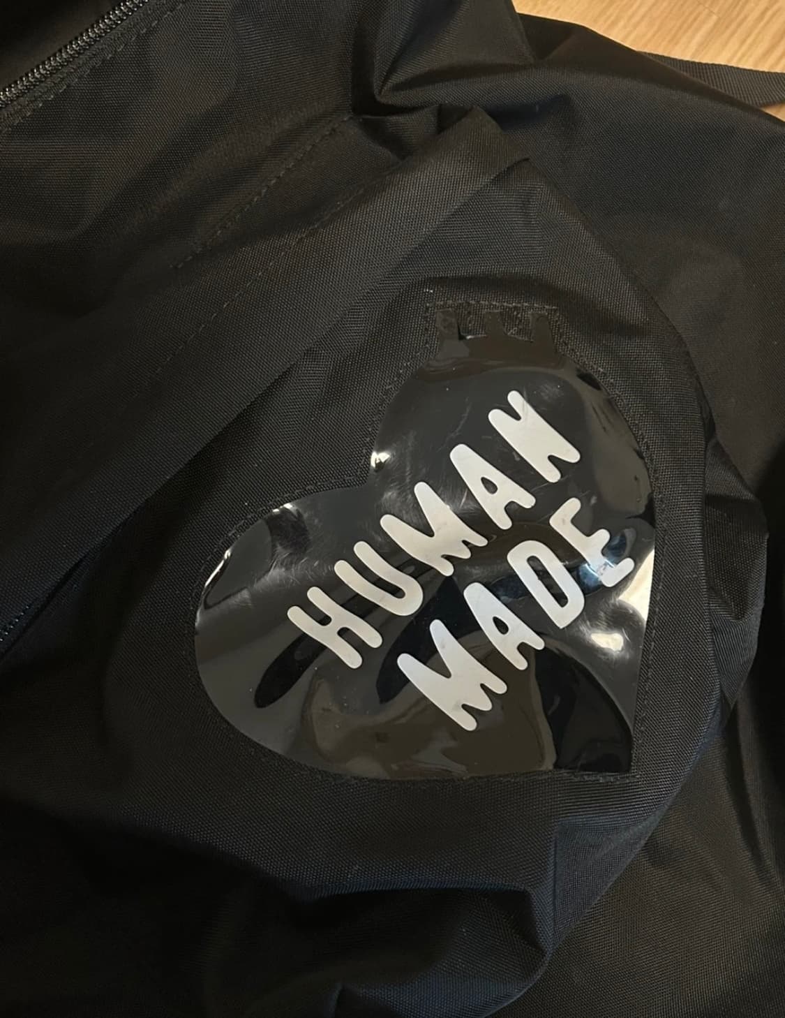 휴먼메이드 PVC 백팩 블랙 상품이미지2