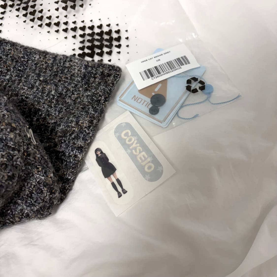 코이세이오 캣비니 그레이 상품이미지3