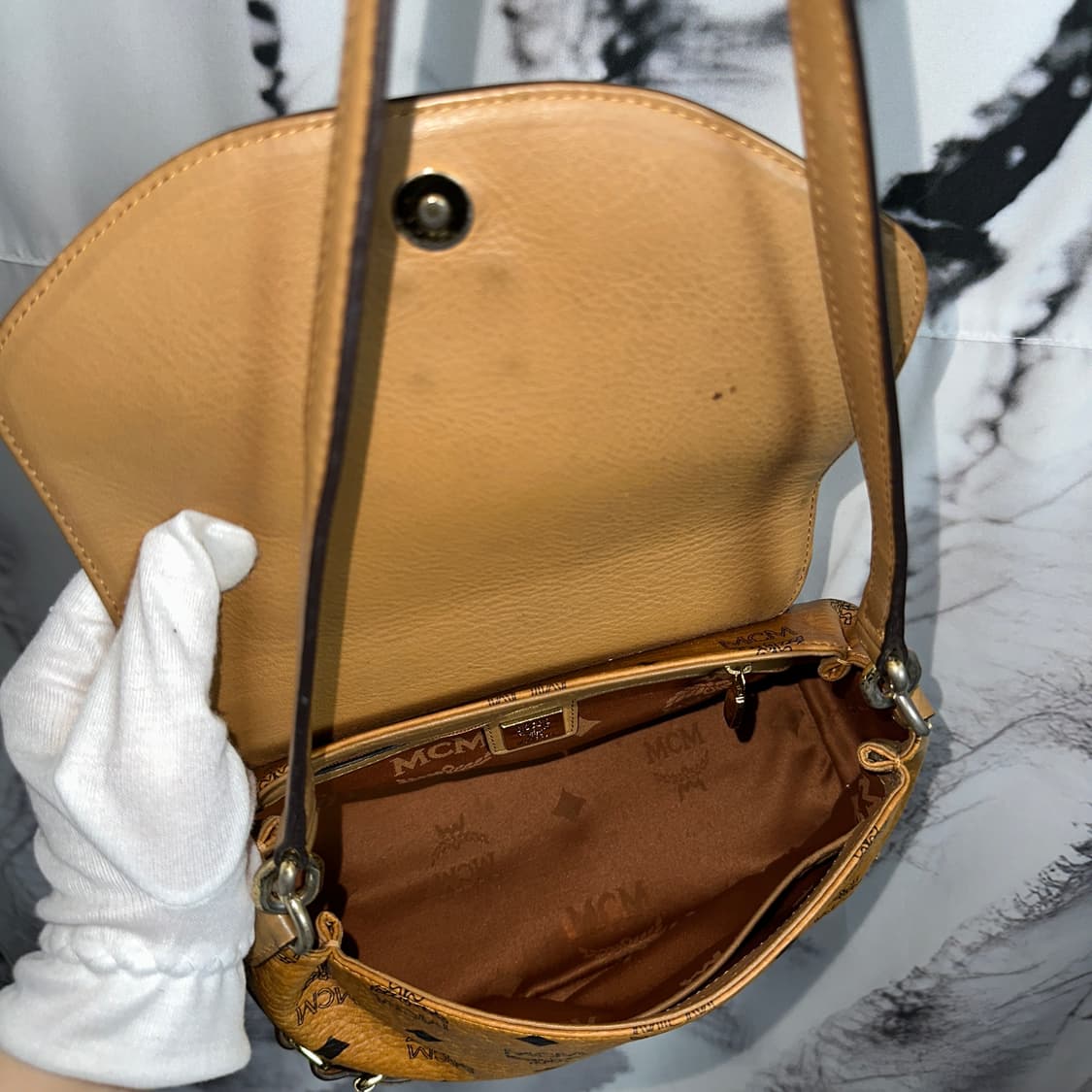 MCM 로고 숄더백 상품이미지6