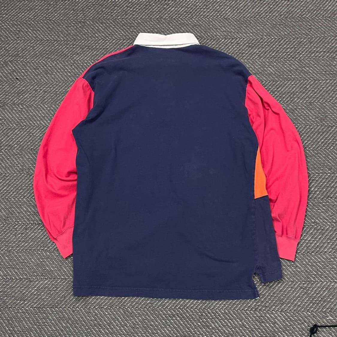 킵스 베이 코튼 배색 럭비 티셔츠 v0336 상품이미지2