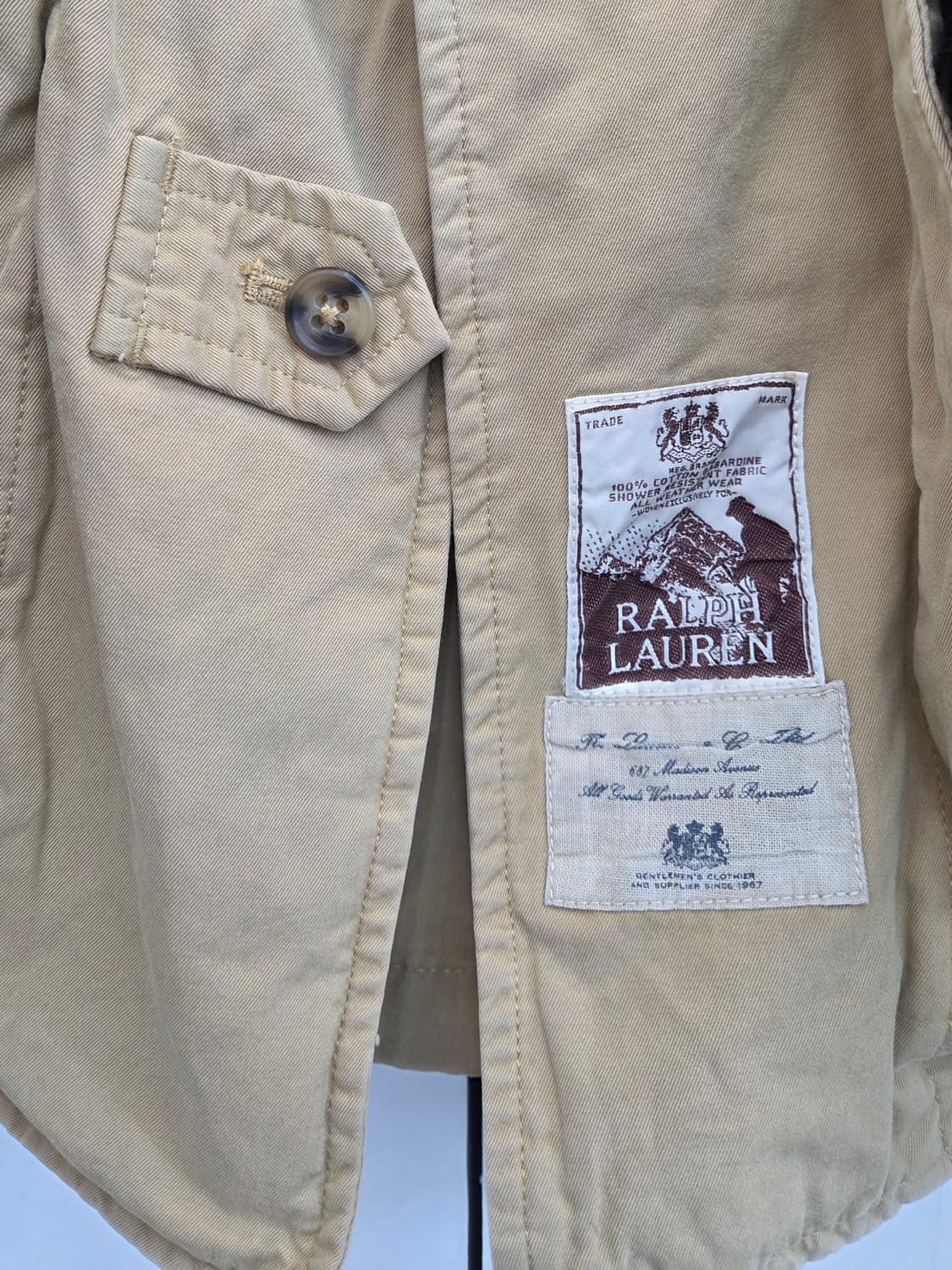 폴로 랄프로렌 트렌치 코트 상품이미지7