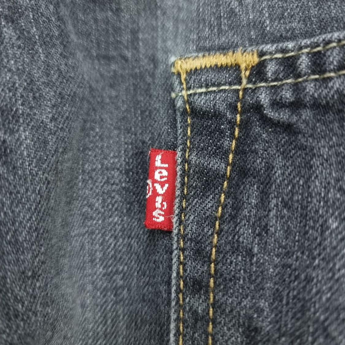 [리바이스] 501 스트레이트 그레이 데님 팬츠 청바지 M18301 상품이미지6