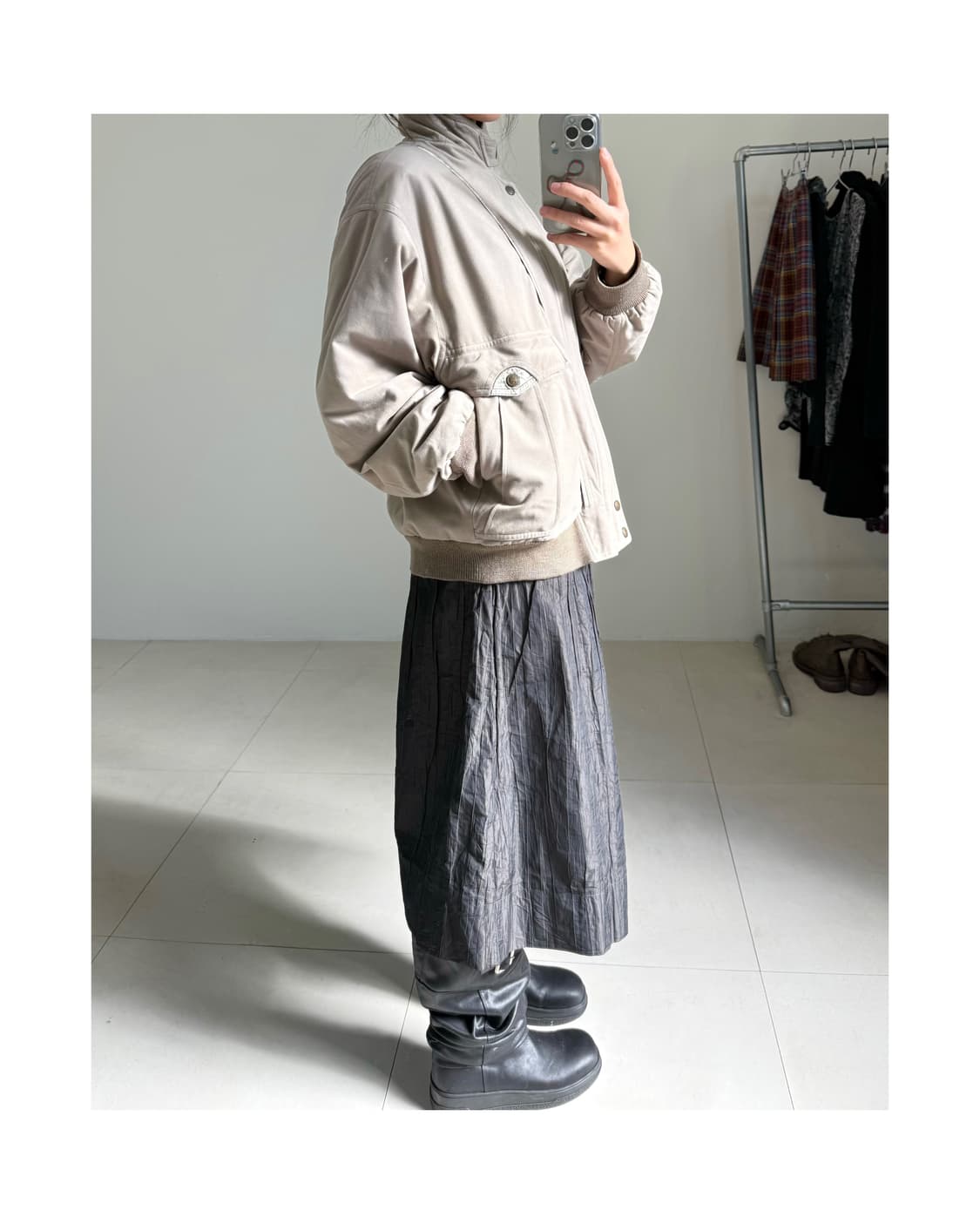 빈티지 누빔 자켓 상품이미지2