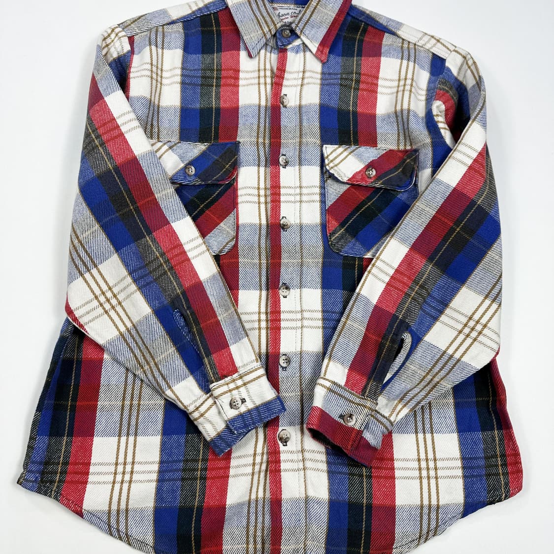 VTG 빈티지 USA 아메리칸 체크셔츠 (M) 상품이미지3