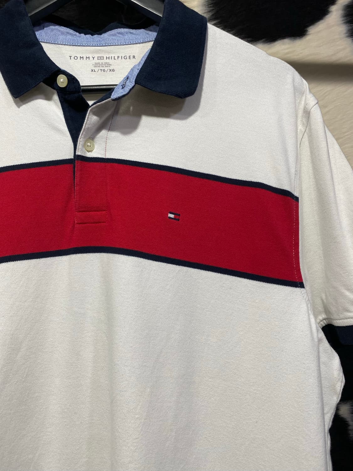 Tommy hilfiger 컬러블록 반팔 폴로 티셔츠 상품이미지4