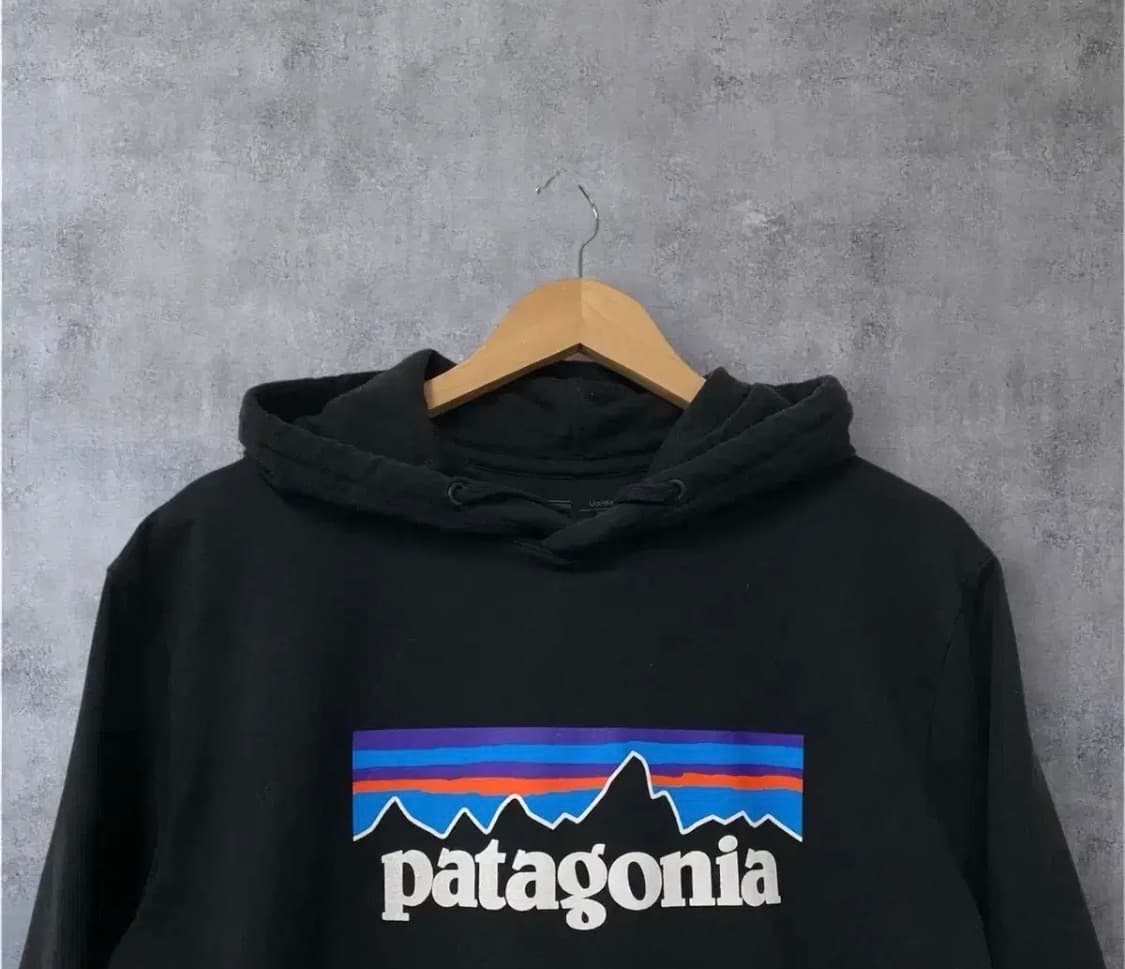 파타고니아 Patagonia 블랙 기모 후디 후드티 M 상품이미지3