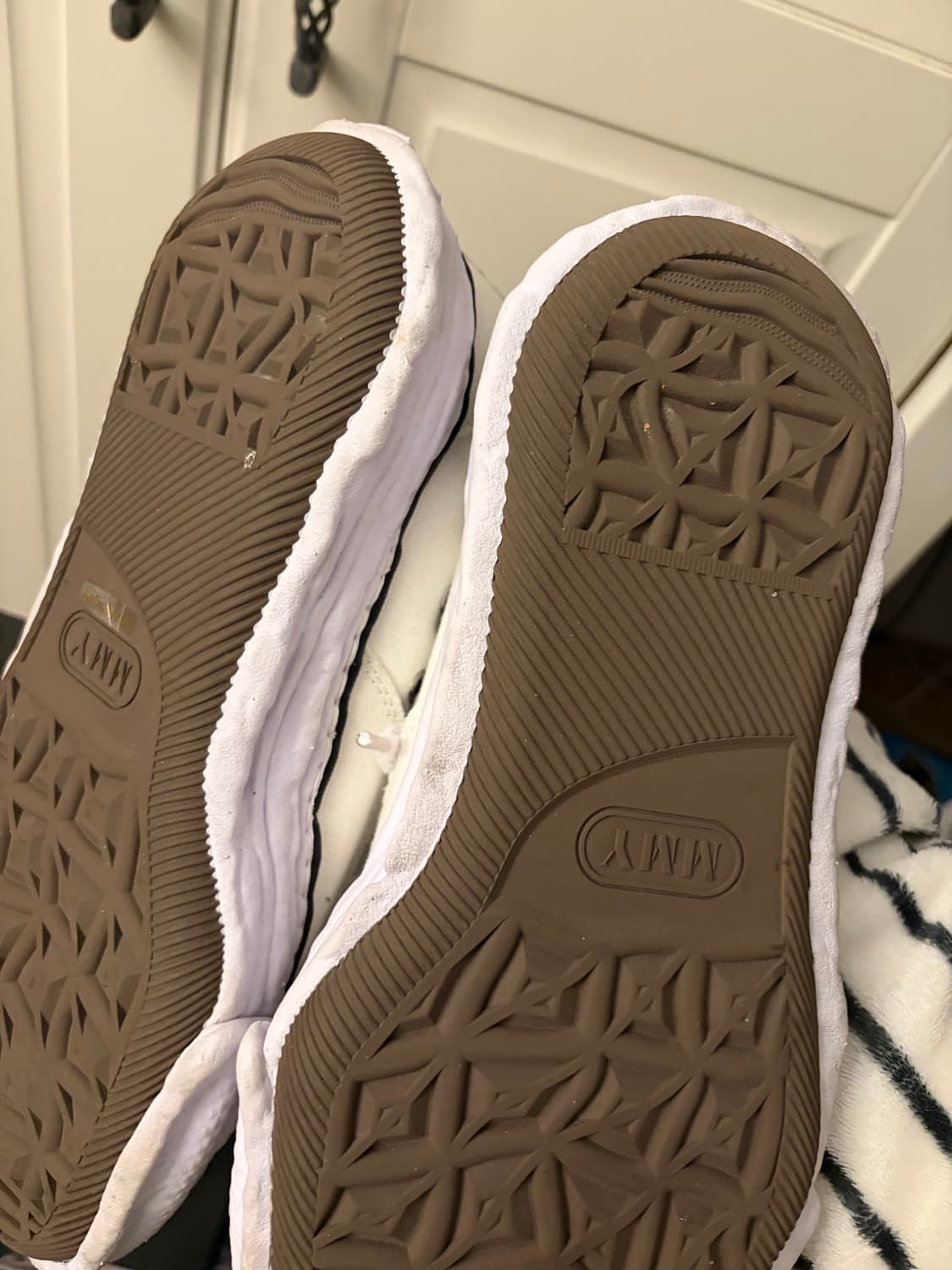 메종 미하라 야스히로 피터슨23 OG 솔 캔버스 로우탑 상품이미지4