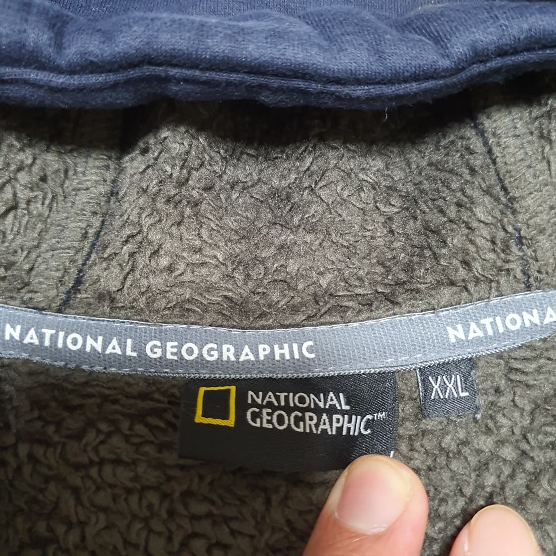 ✨ (바배) 내셔널 지오그래픽 털 후드 집업  상품이미지3