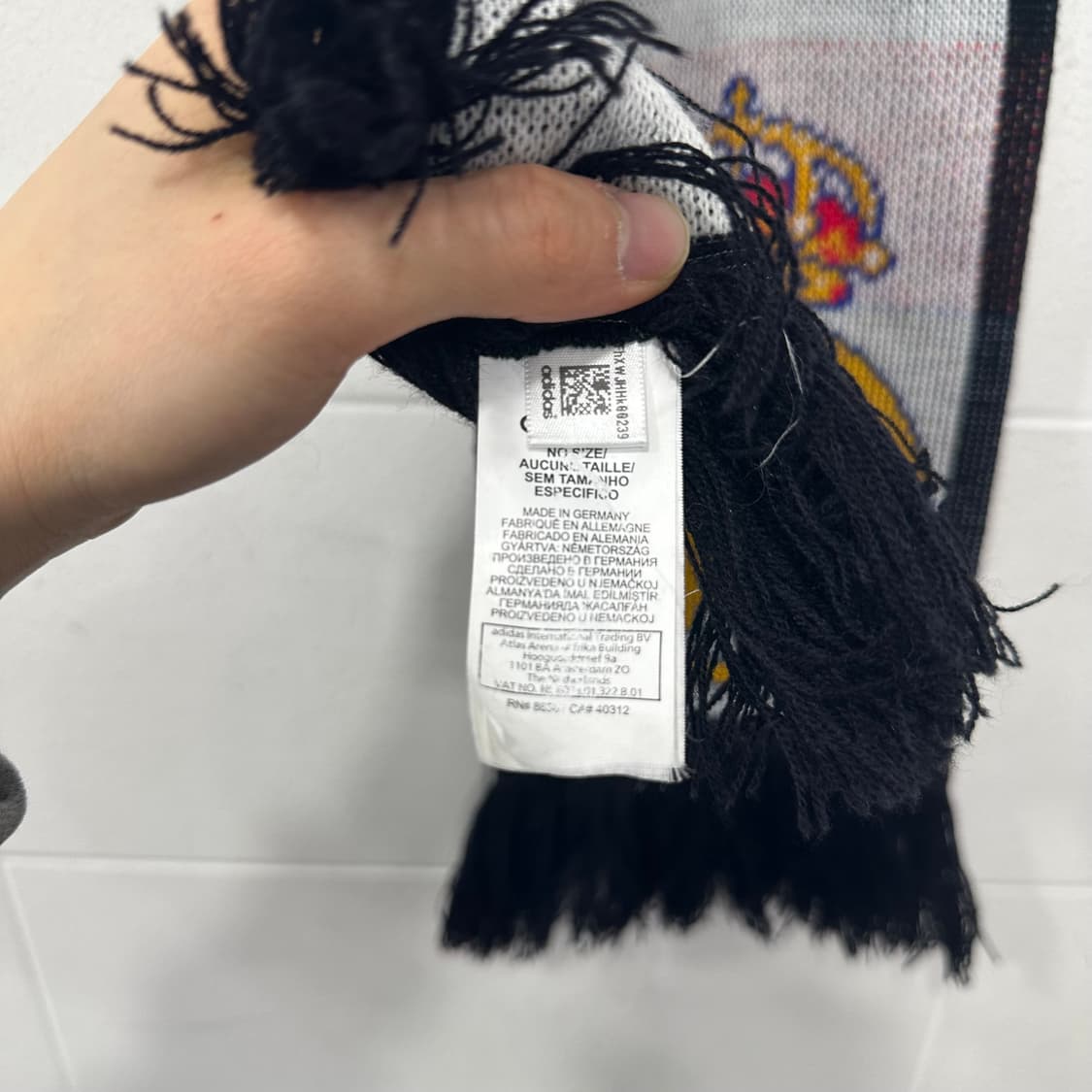 아디다스 레알마드리드 머플러 상품이미지3