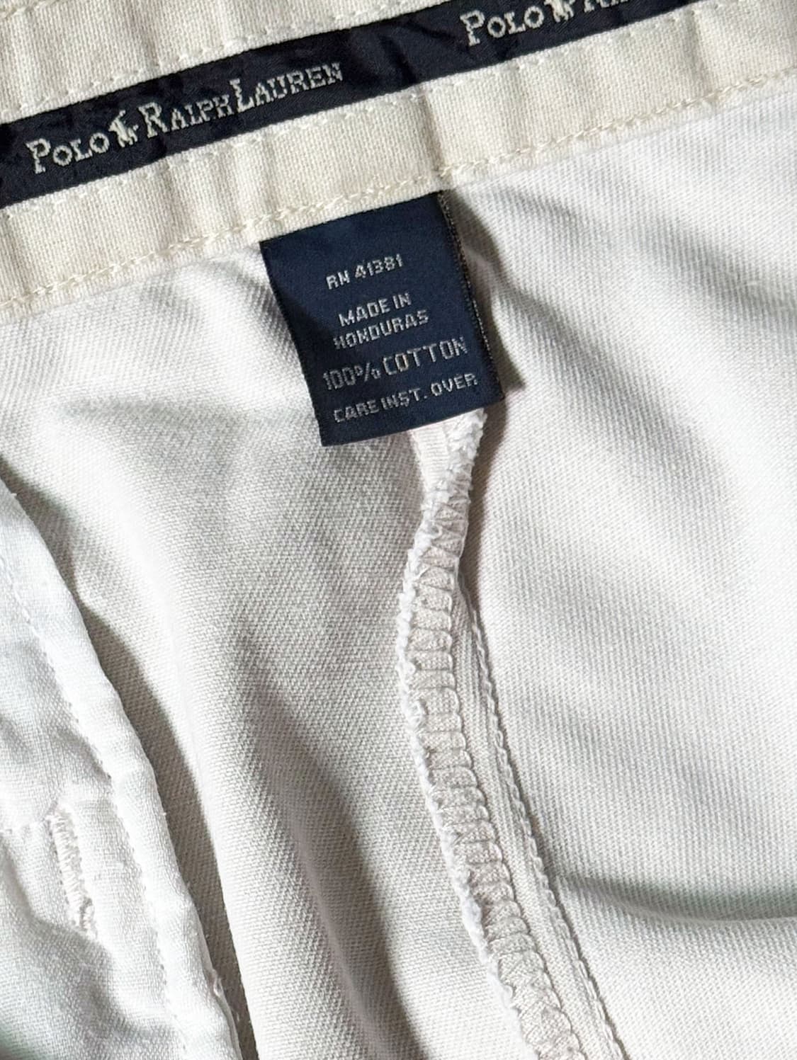 (30) 90s 폴로 랄프로렌 앤드류 더블 플리츠 치노 팬츠 상품이미지4