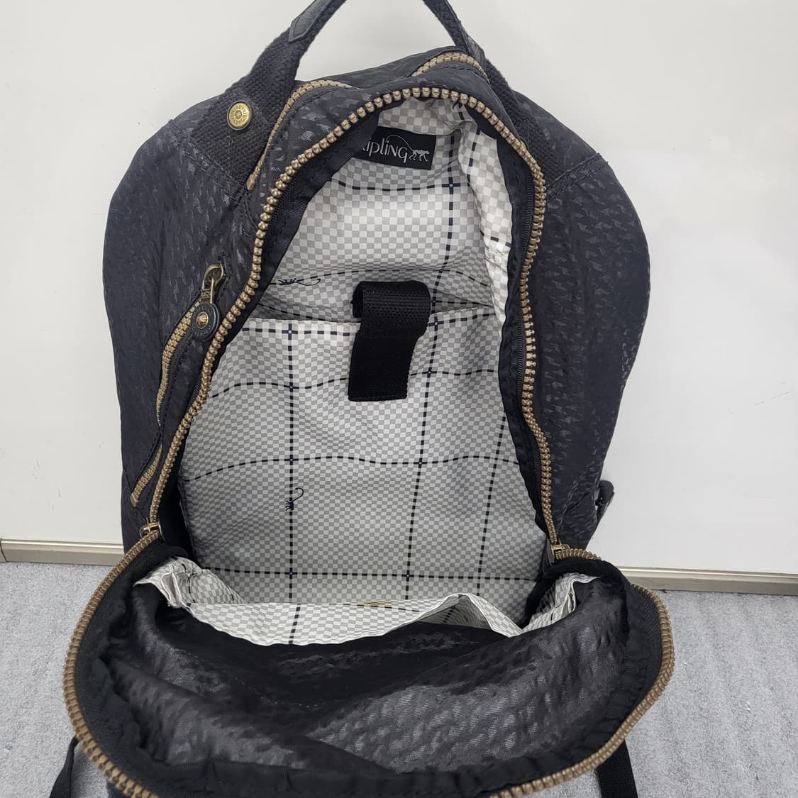 키플링 대형 백팩 블랙 40x30x13cm 상품이미지8