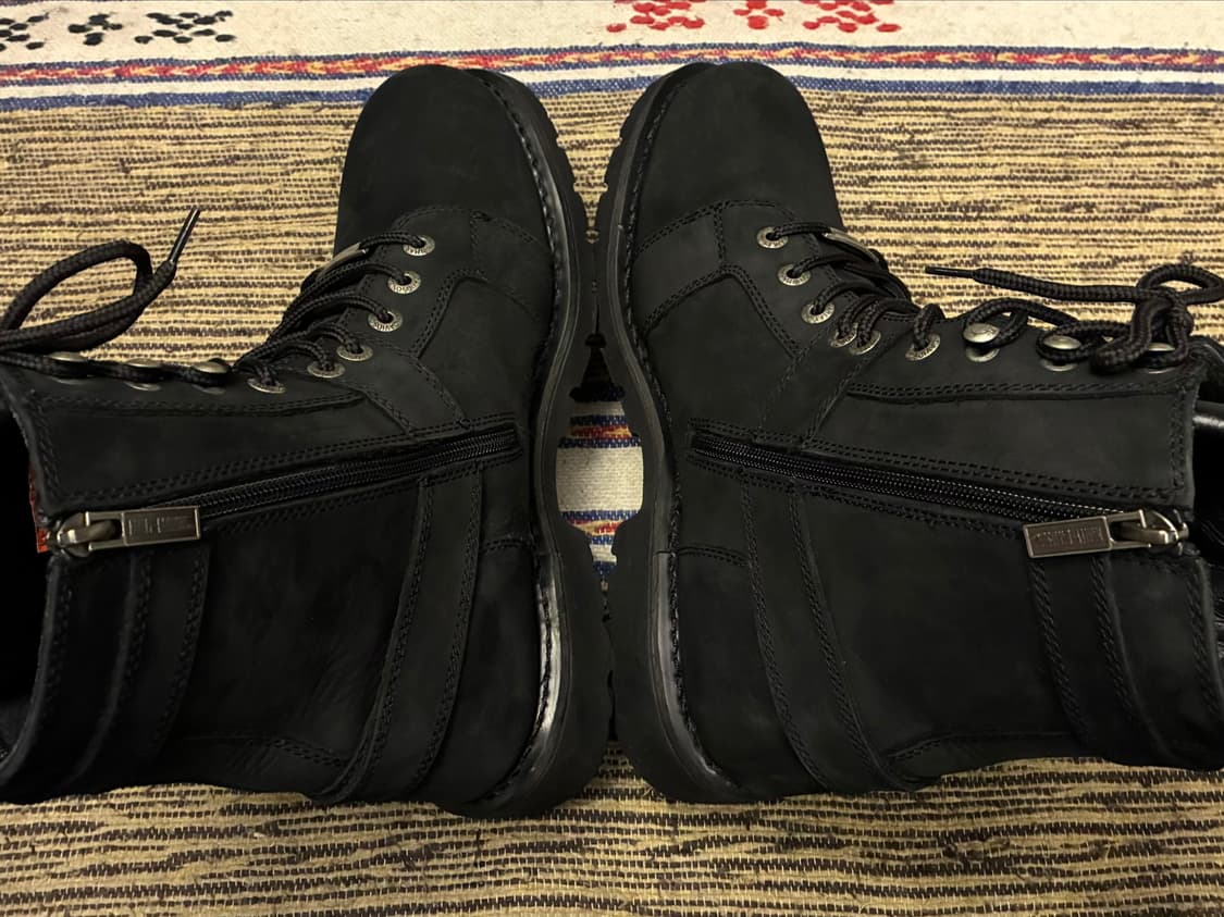 (290~295)할리데이비슨 찰스 모터사이클 지퍼 부츠 워커 상품이미지5