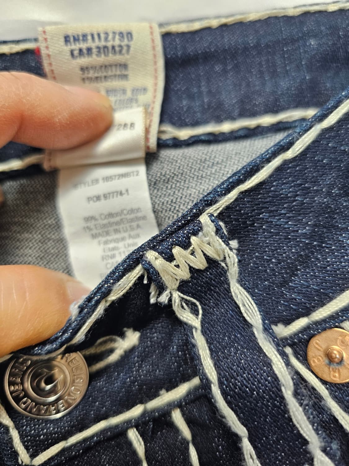 트루릴리젼청바지 상품이미지4