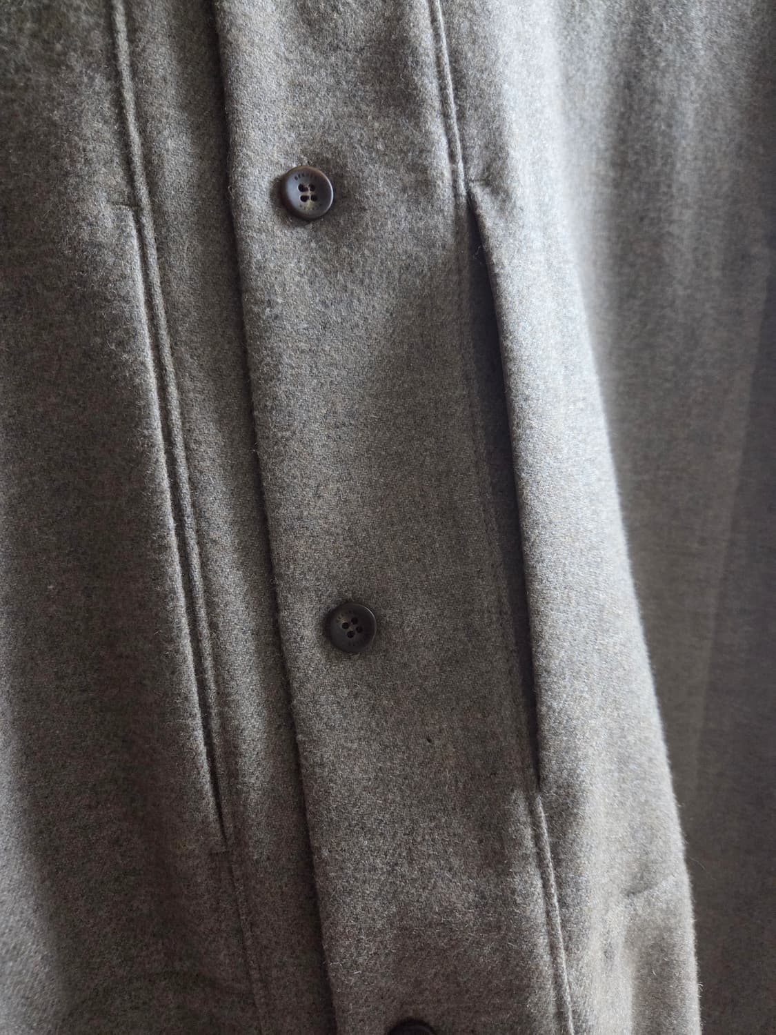 BEAKER 비이커 울 셔츠 자켓 브라운베이지 3 105 상품이미지5