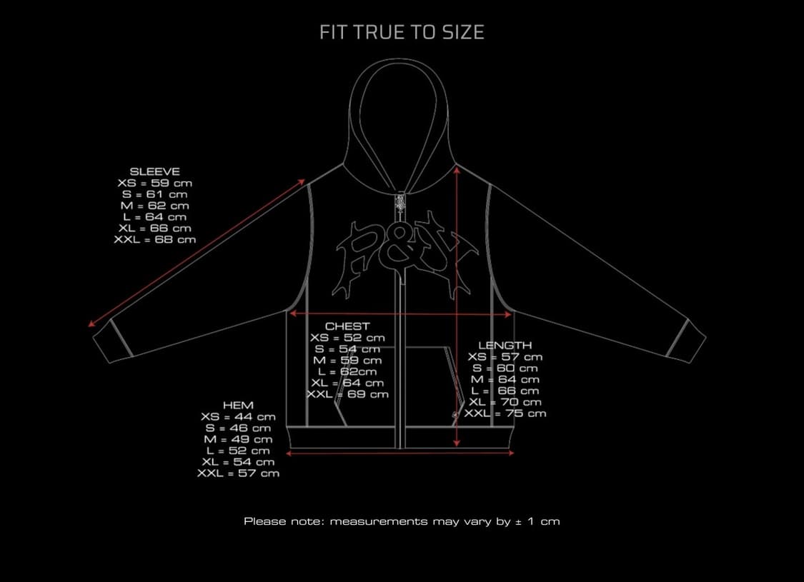 punkandyo zip hoodie 후드집업 블랙 상품이미지5