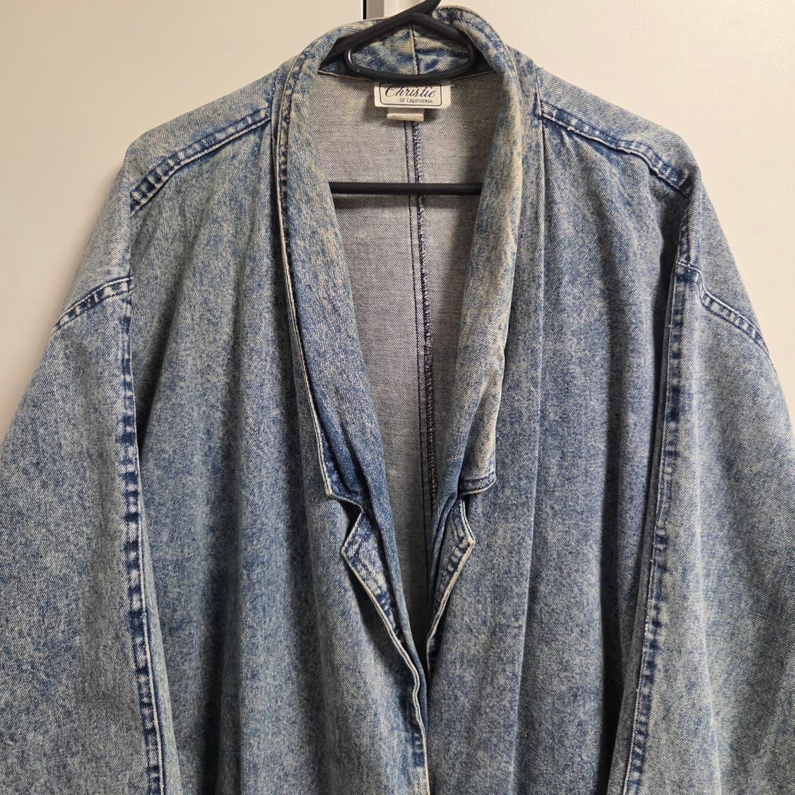 90s Made in USA 데님자켓 코트 L-XL(100-105) 상품이미지2