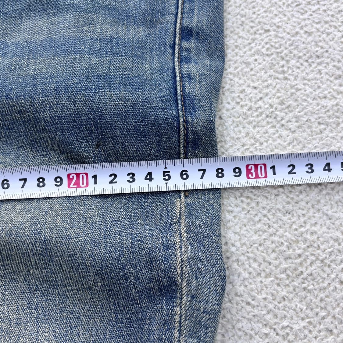 30 무신사스탠다드 슬림핏 데님 팬츠 0423E 상품이미지7