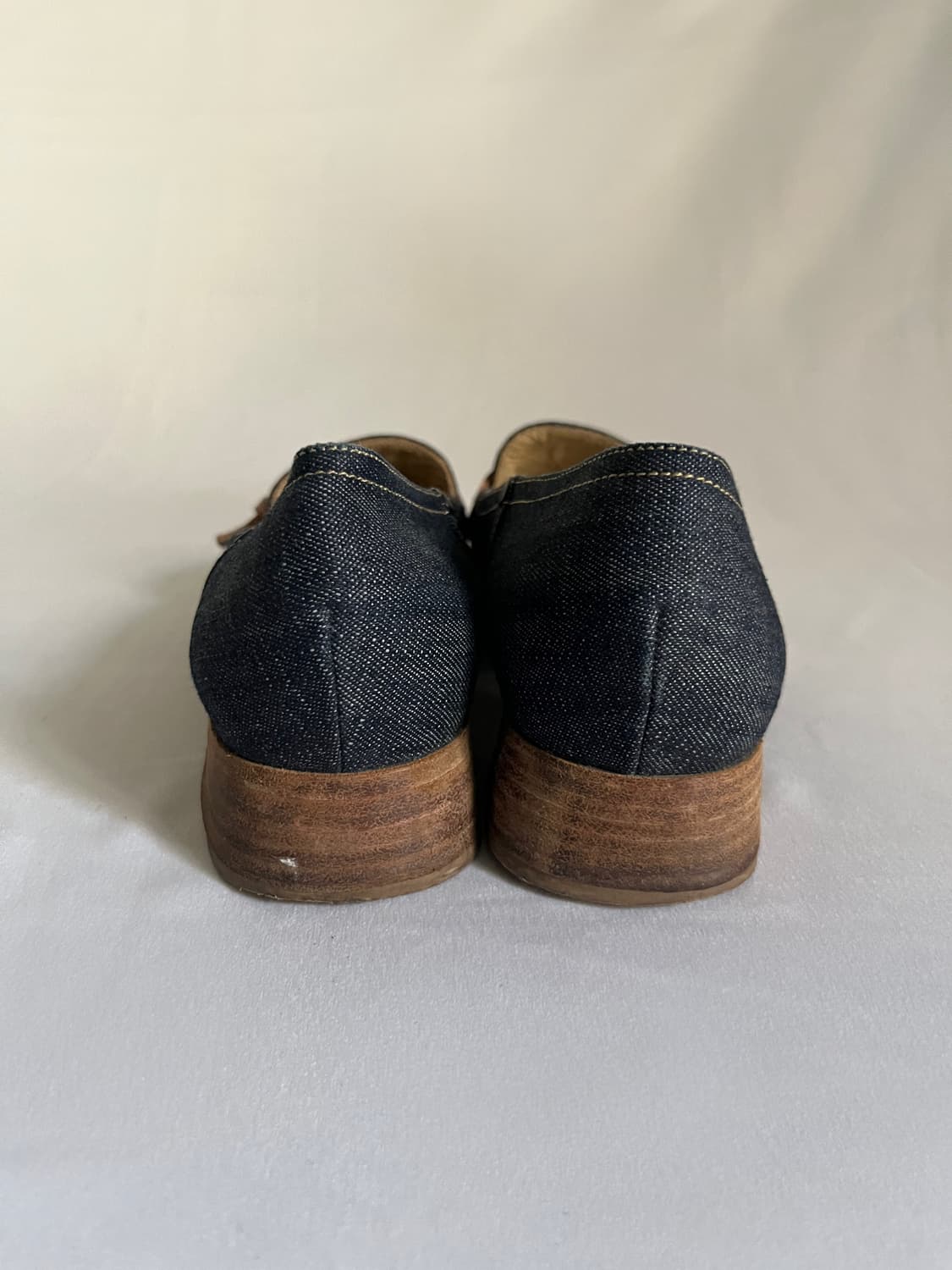 미우미우 00s 스퀘어 토 버클 로퍼 상품이미지9