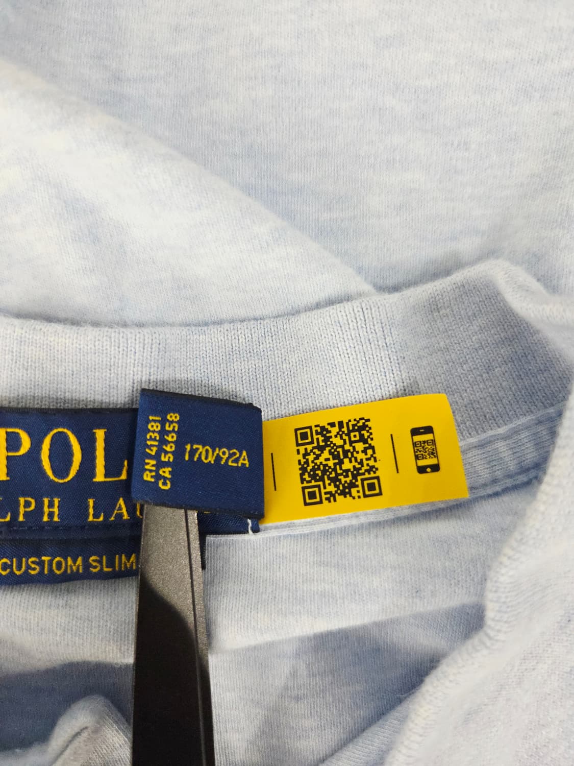 폴로 랄프로렌 신형 커스텀 슬림 핏 반팔 카라티 상품이미지8