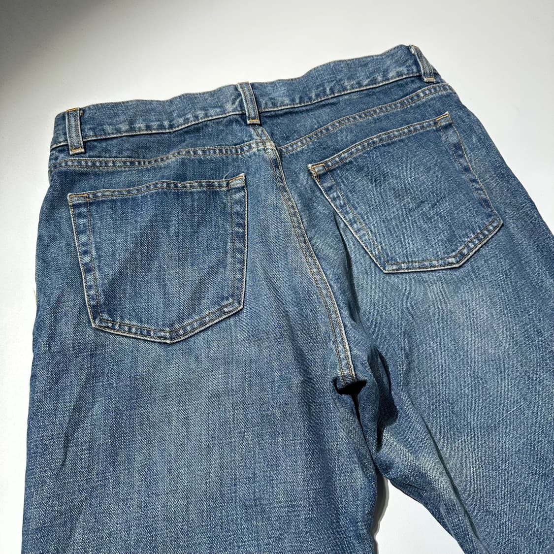 헬무트 랭 00‘s 클래식컷 빈티지 다크 데님 팬츠 상품이미지4