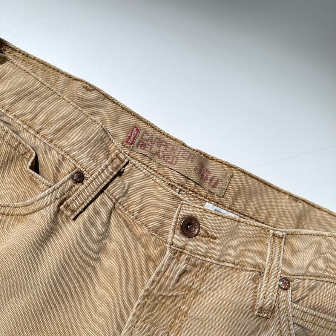 리바이스 00‘s 550 덕 캔버스 카펜터 워크 팬츠 상품이미지6