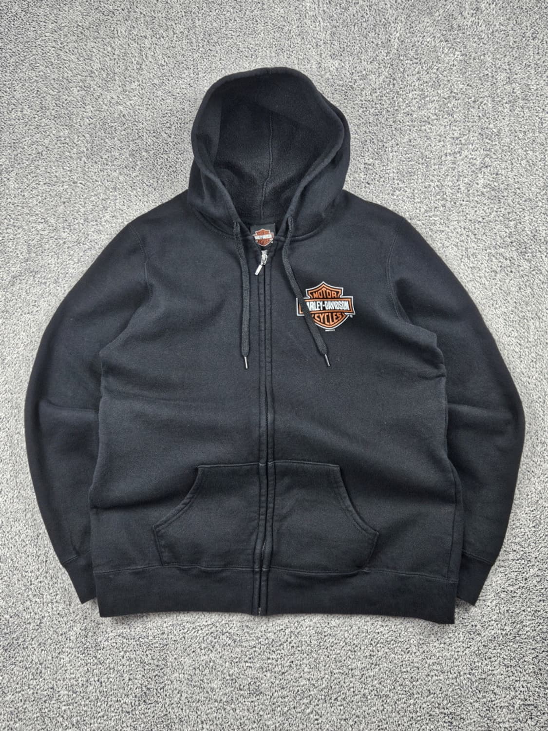 할리데이비슨 스몰로고 프린팅 후드 집업 ( L ) / 10446 상품이미지2