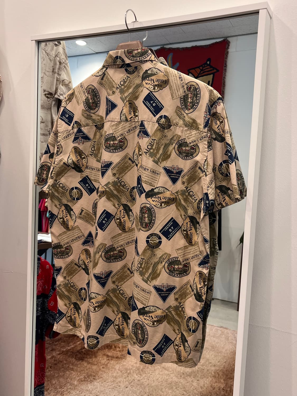 00s Pendleton 펜들턴 빈티지 패턴 반팔 셔츠 상품이미지4