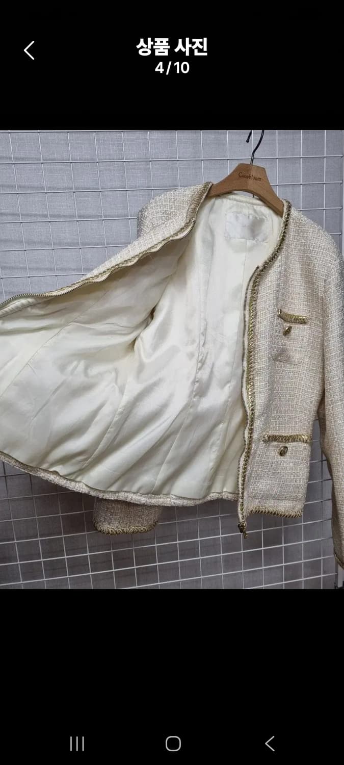 줄로그 트위드자켓 상품이미지4