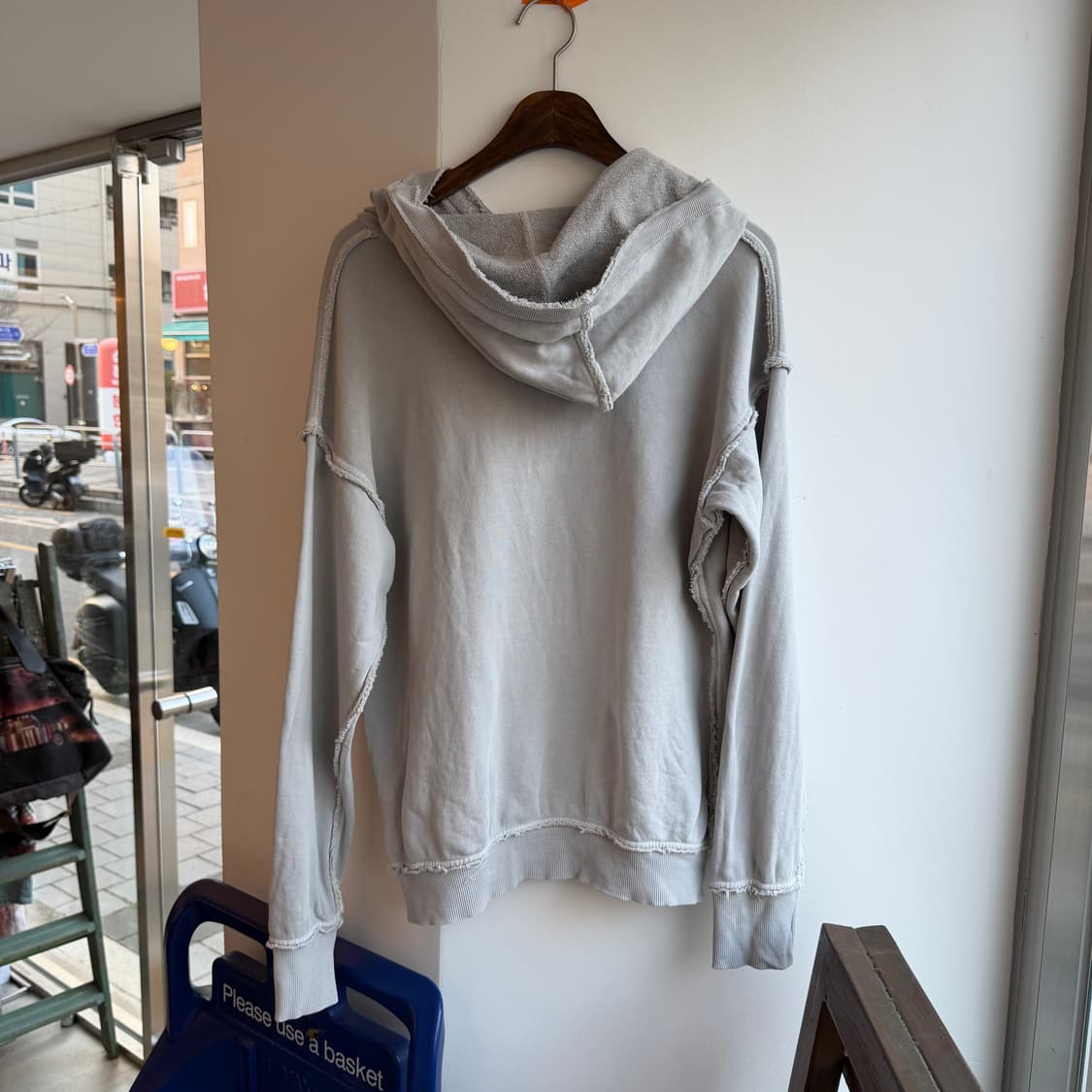 골든 구스 디스트레스드 컷오프 후드 상품이미지5