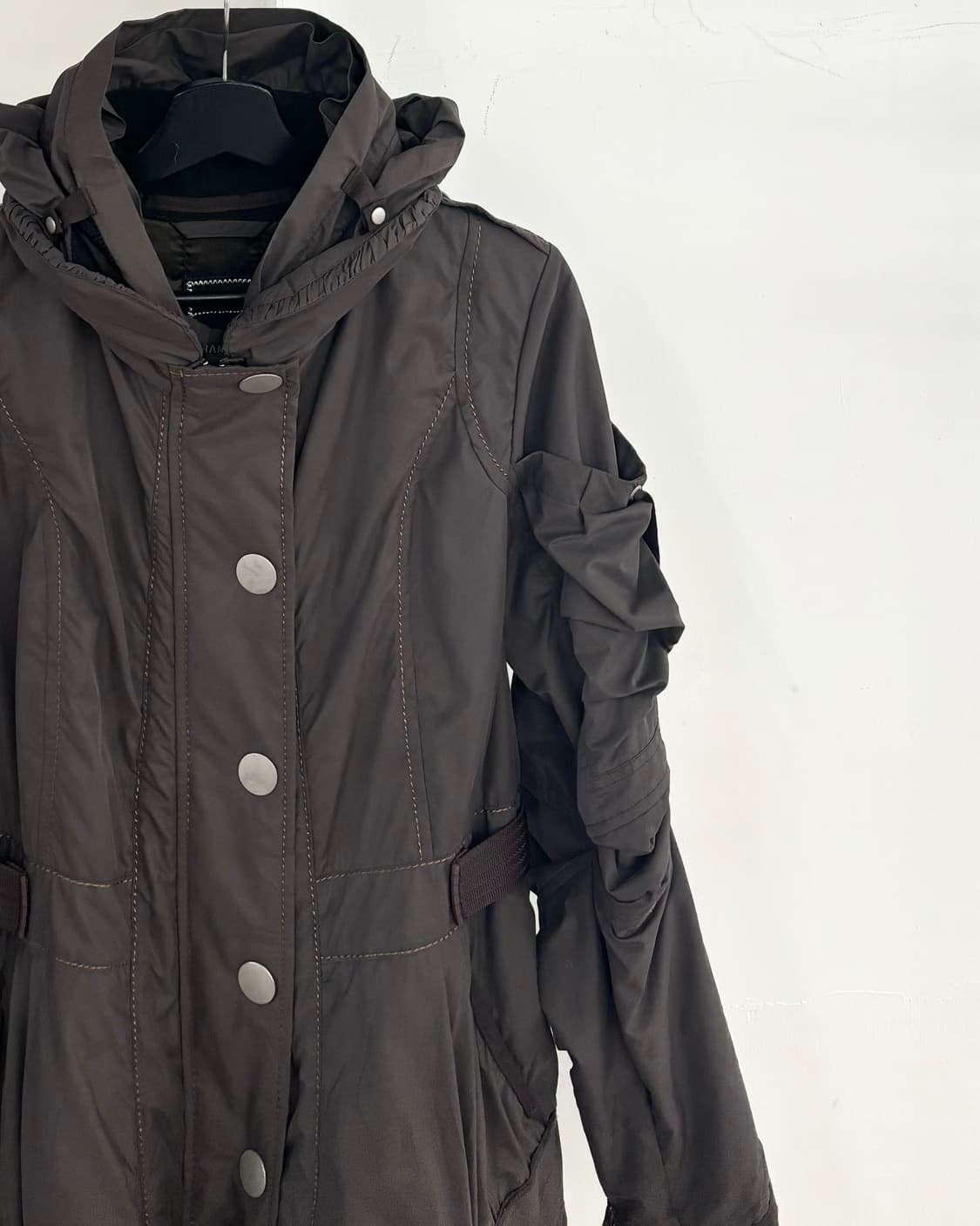 마리떼 프랑소와 저버 후드 롱 자켓 코트 상품이미지4