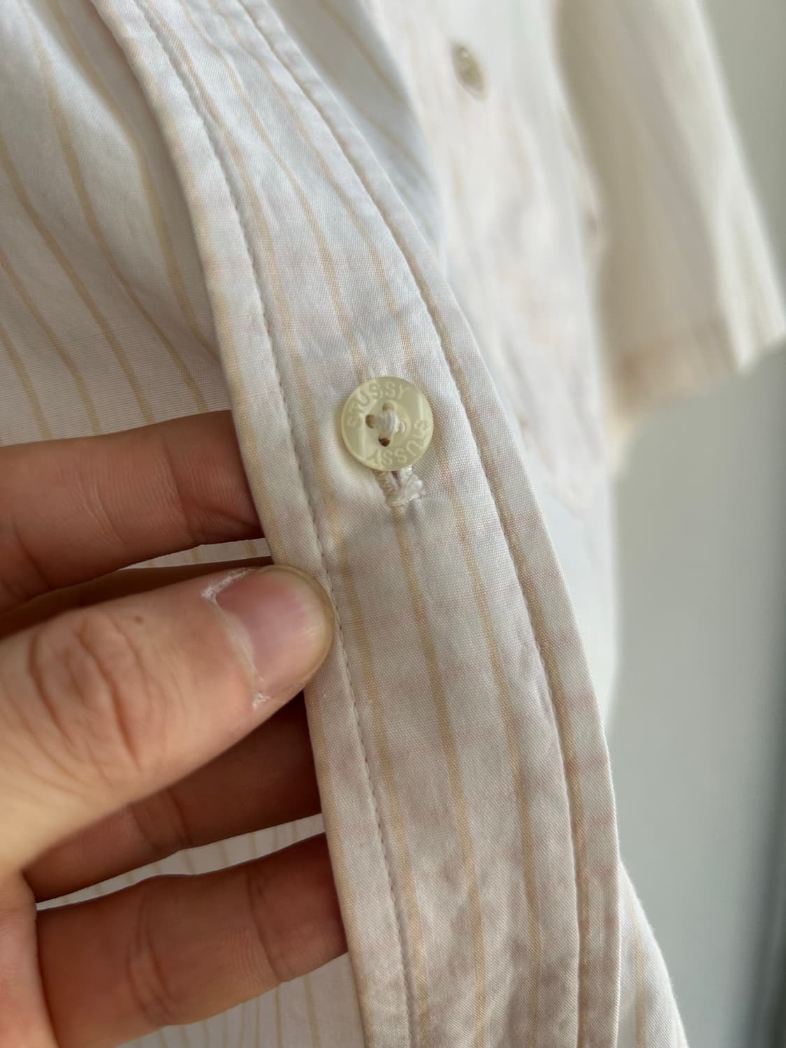 90‘s 스투시 스트라이프셔츠 상품이미지4